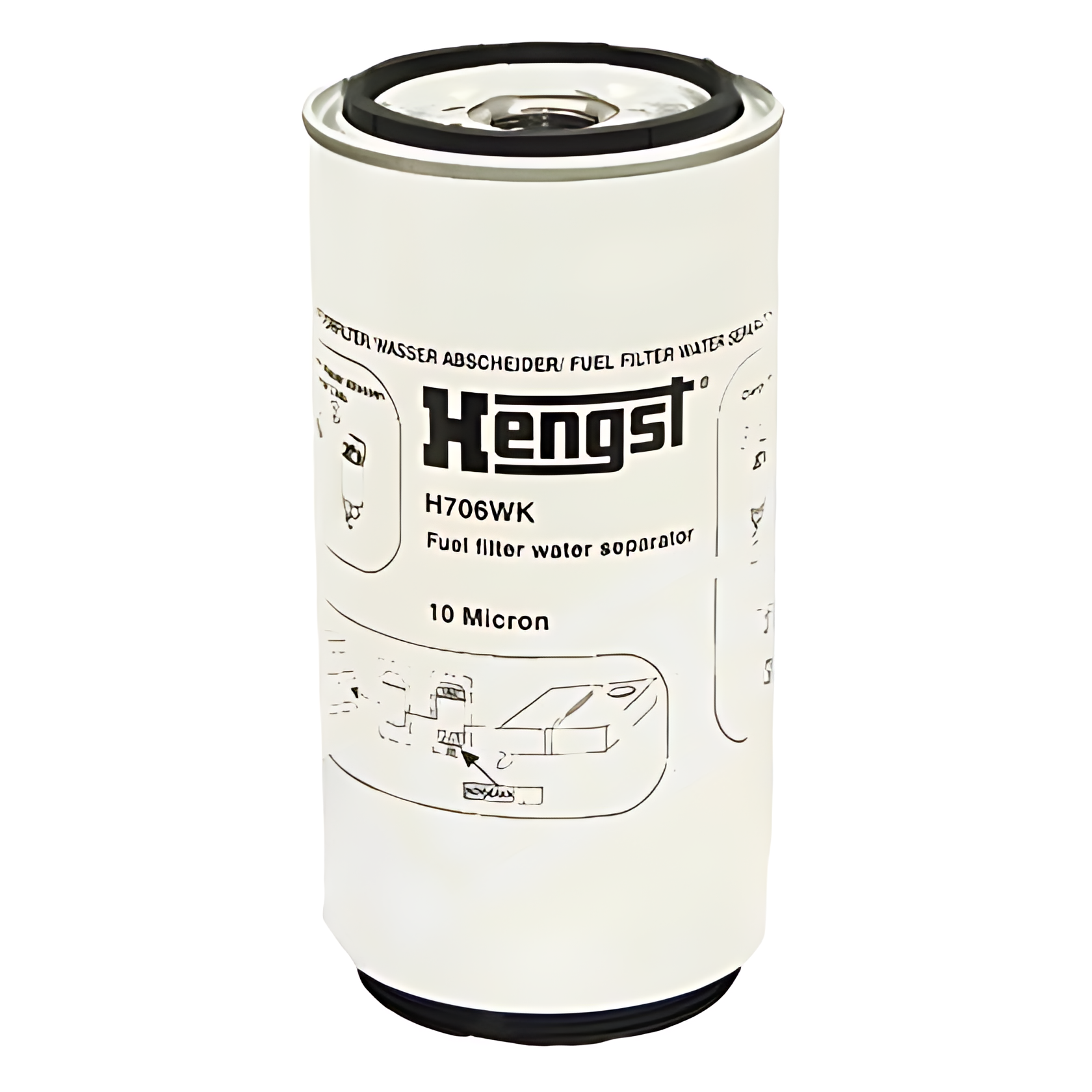 FILTRO SEPARADOR D AGUA SEM COPO - H706WK