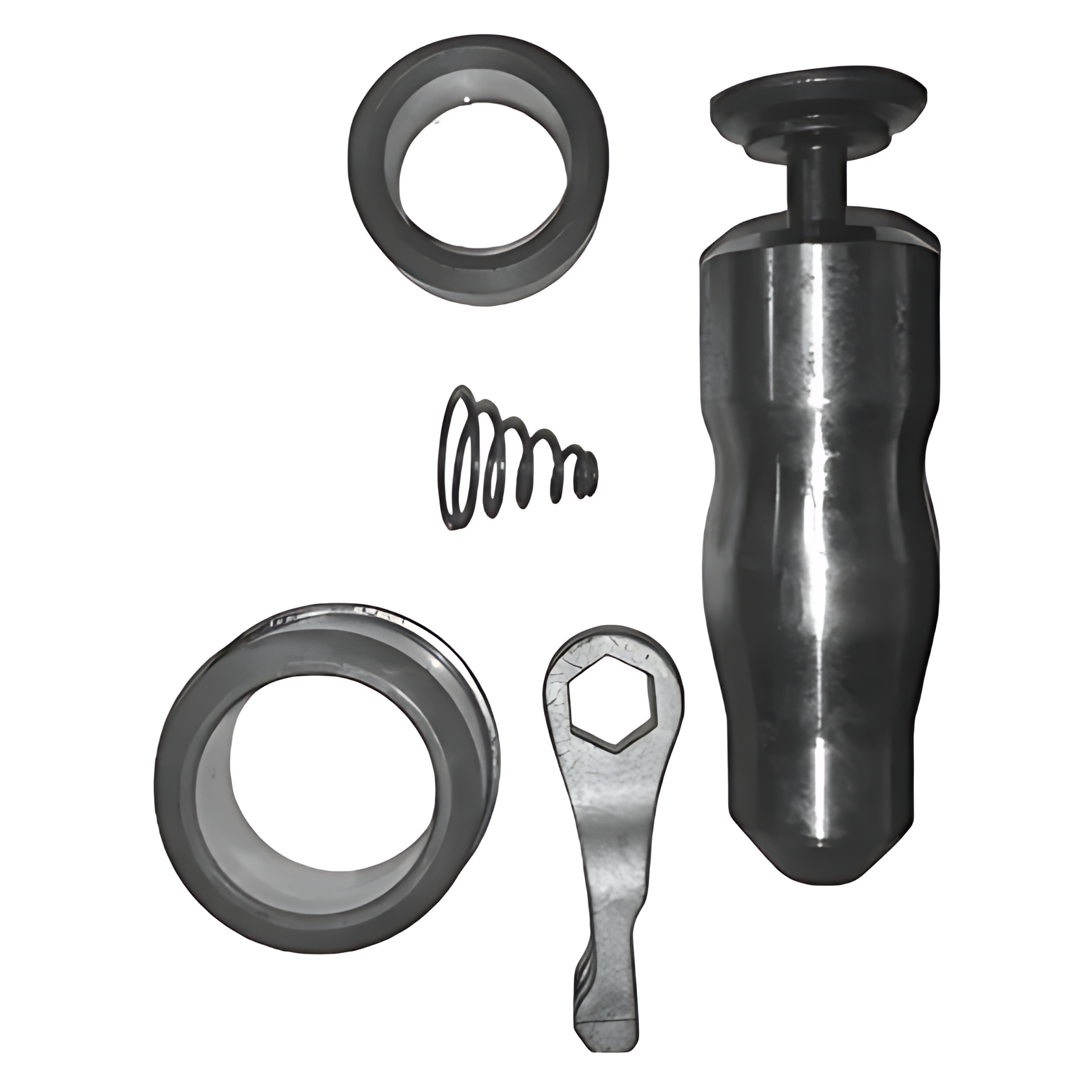 KIT PINO TRAVAMENTO E BUCHA 50MM QUINTA RODA 2POL - 100000154749