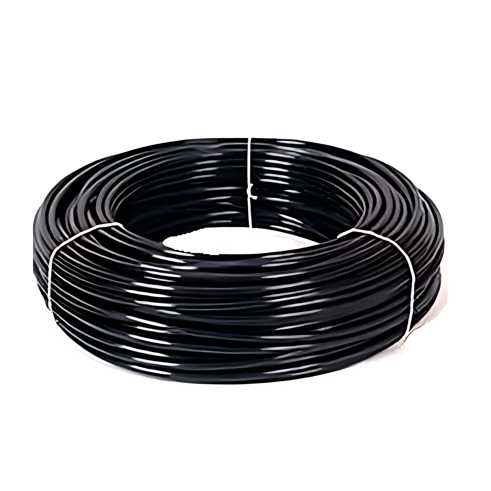 TUBO NYLON/TECALON 12MM PRETO (SEM TRAMA) PRETO - 07201209OF