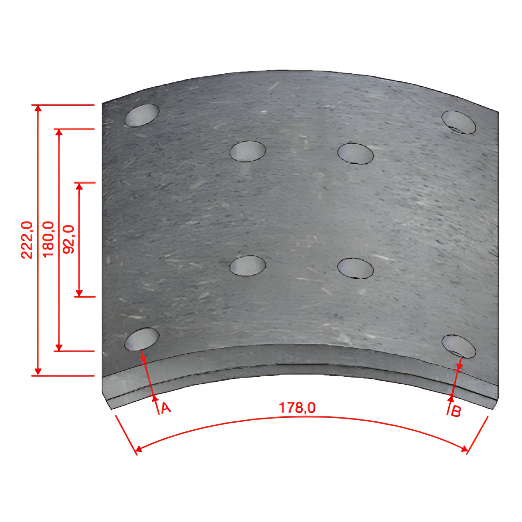 JOGO LONA FREIO 1X ( DNA38+KEVLAR) - DM588DNA38XK