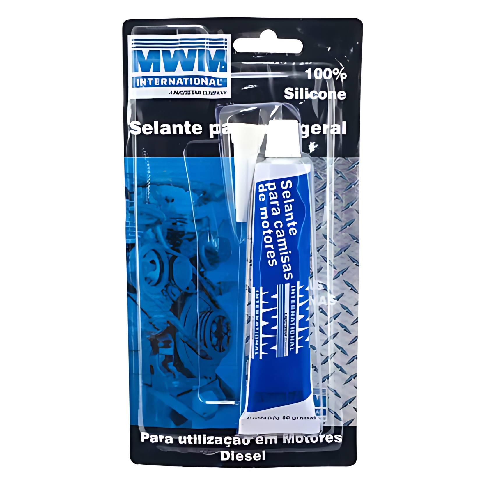 SILICONE PRETO ALTA TEMPERATURA 60 GRAMAS ATÉ 316 GRAUS - 901537000015