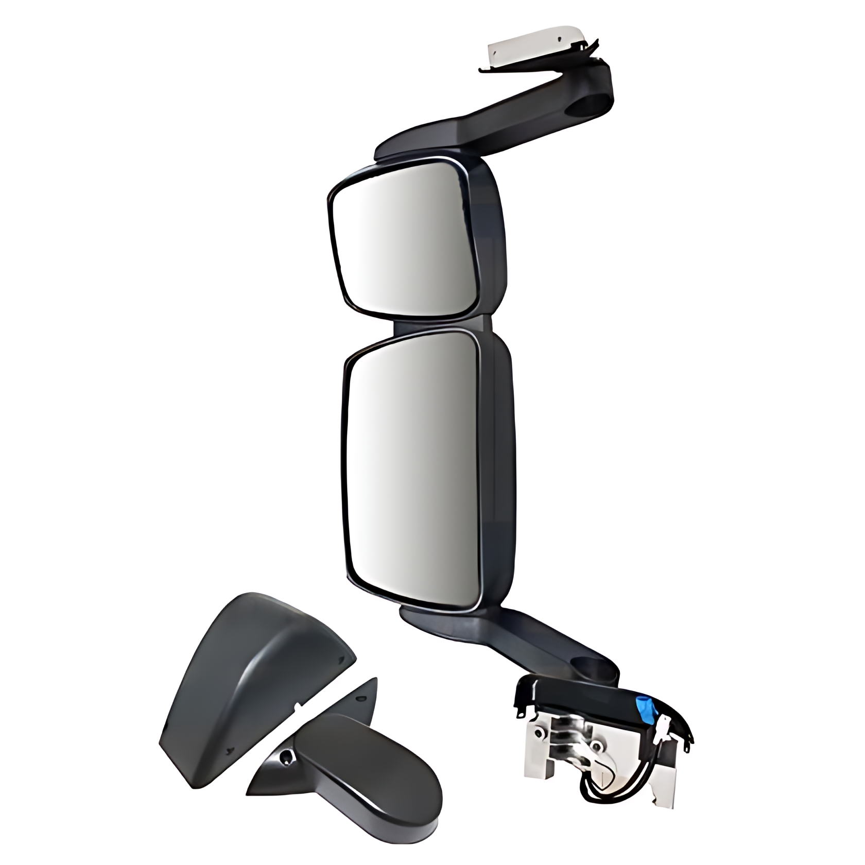 ESPELHO RETROVISOR LE ( MANUAL COM DESEMBASADOR BRACO LONGO ) - 81082