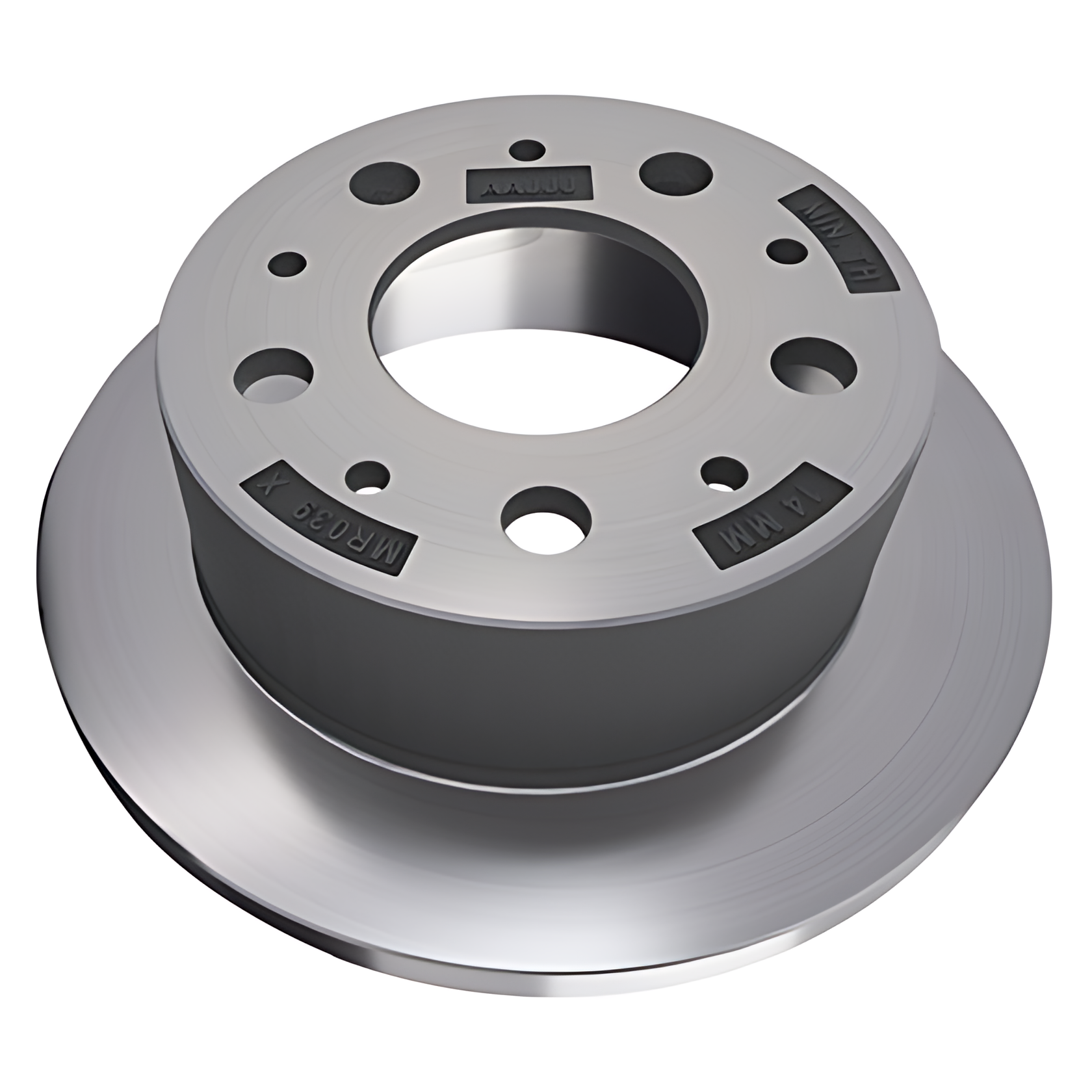 DISCO FREIO TRASEIRO SOLIDO (5 FUROS)  DIAM 279,80MM    16MM ESPESSURA - MR039