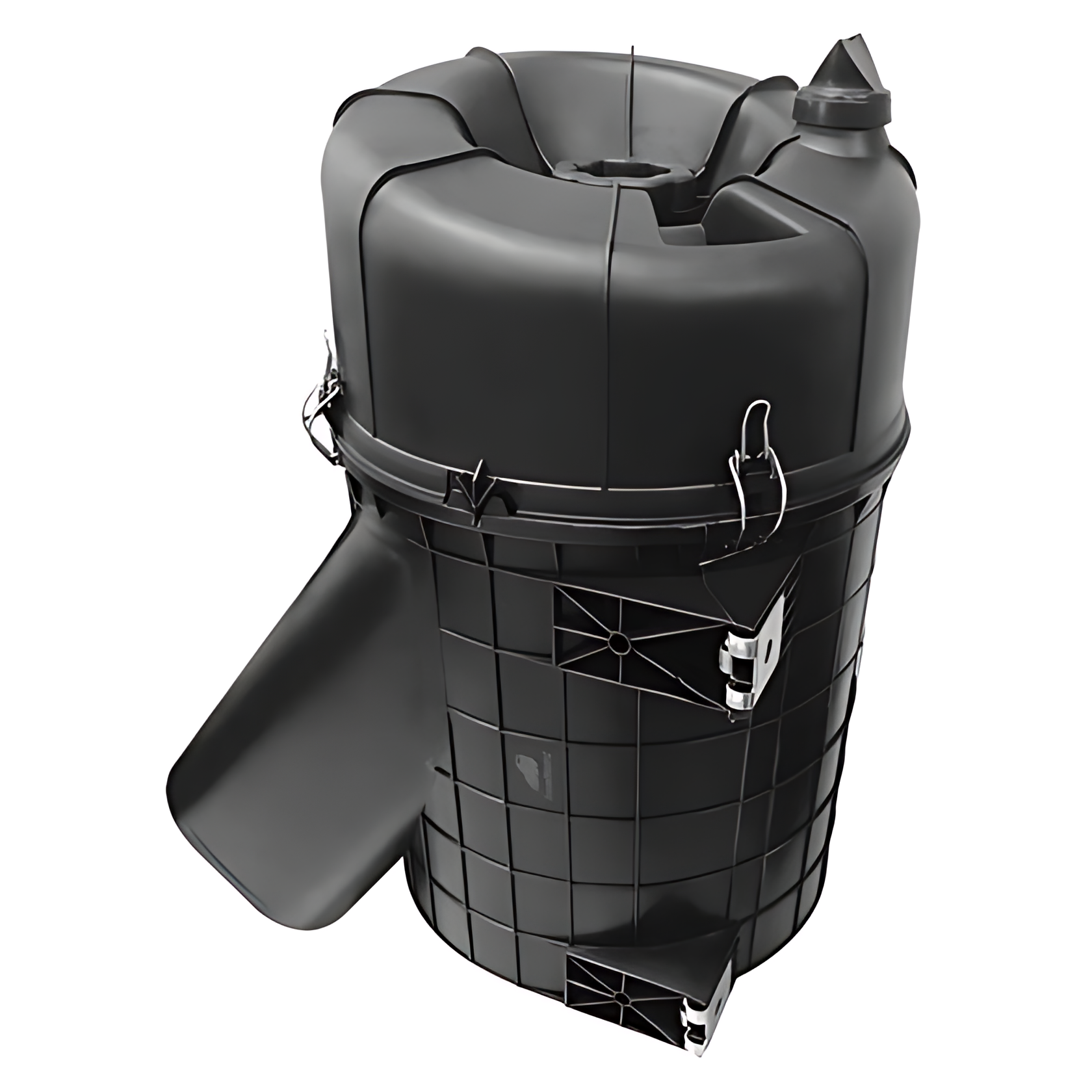 CONJUNTO FILTRO AR ( TAMPA ALTA ) SEM ELEMENTO PLASTICO - 000982