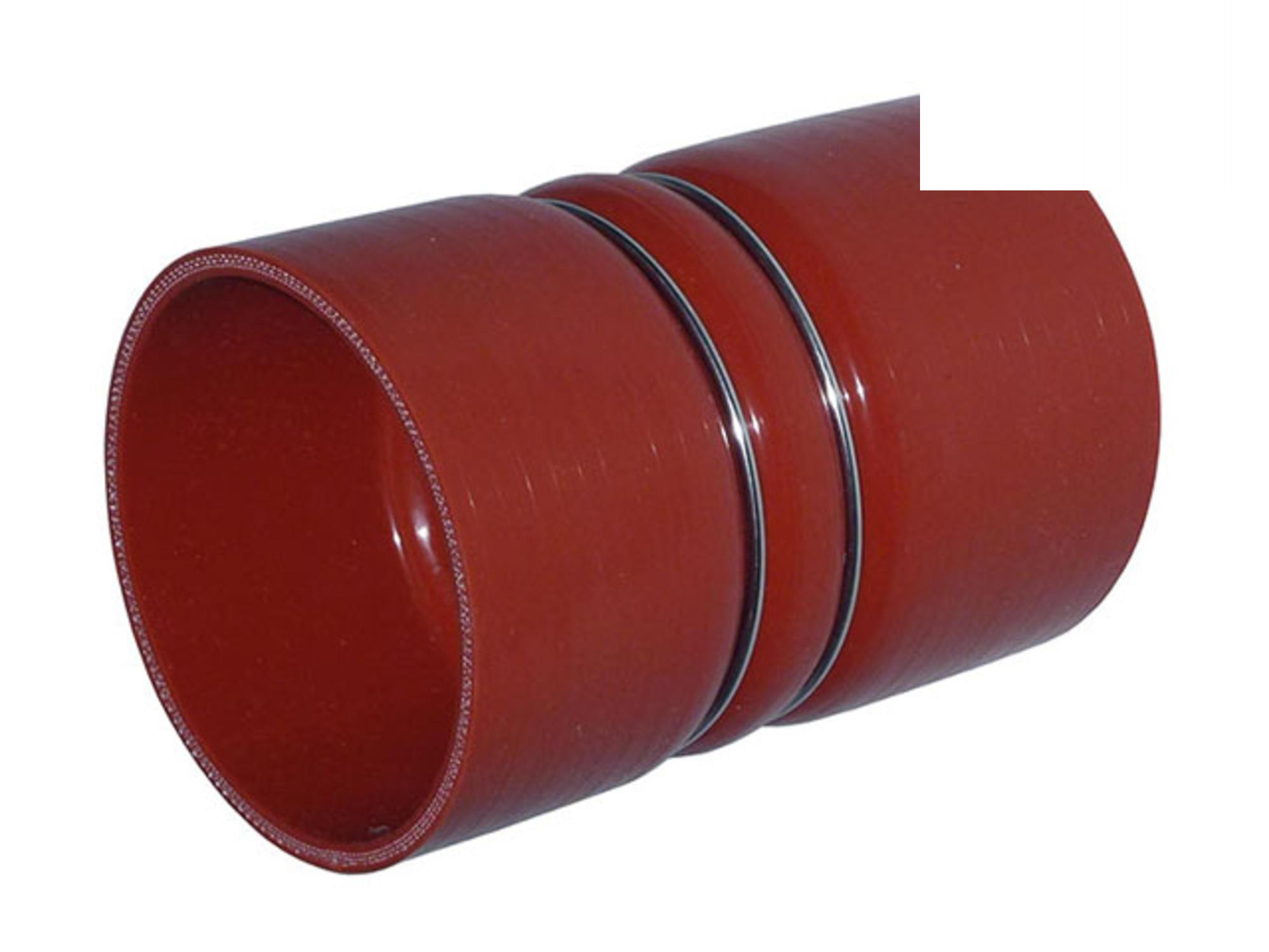 MANGUEIRA C/ANEIS.ACO(VERMEL)SILIC.89X14 - 488368