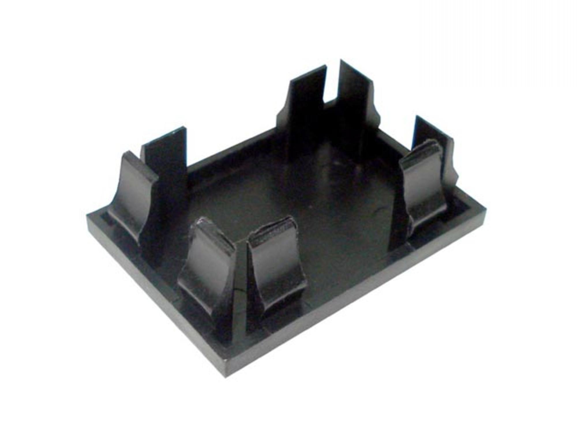 TAPA FURO/LENTE NEGRA PAINEL(30X20MM) - 3089970035