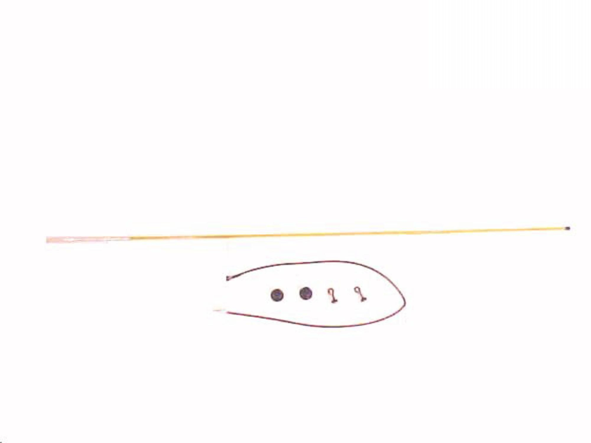 ANTENA FIBRA AMARELA (1.60MT) - 3468206475