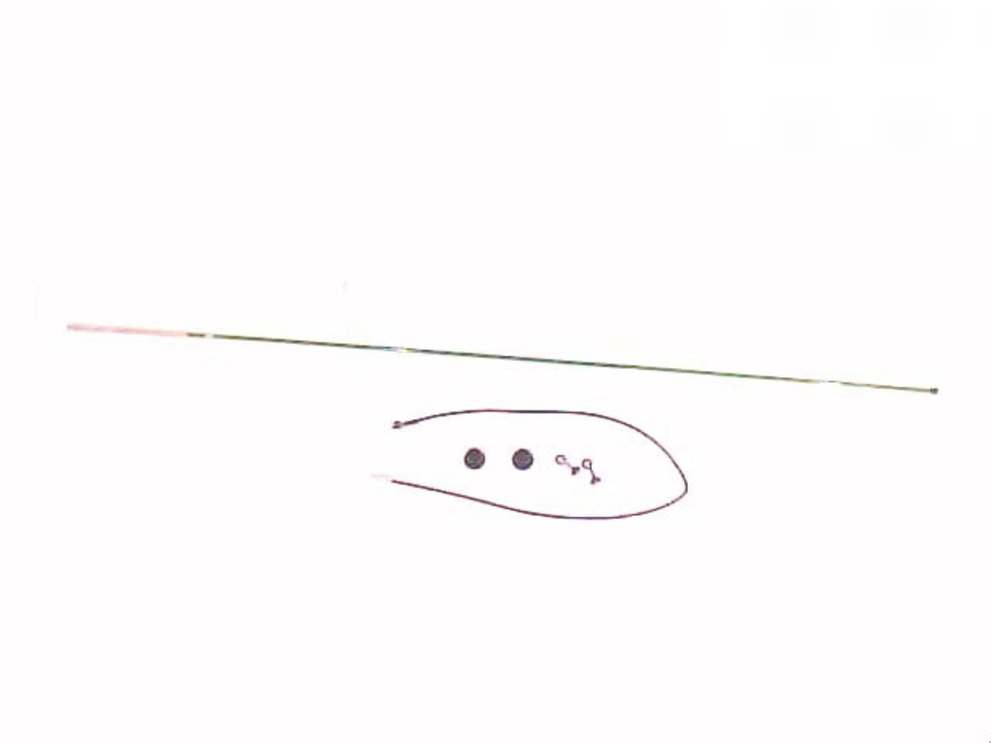 ANTENA FIBRA VERDE (1,60MT) - 3468206475