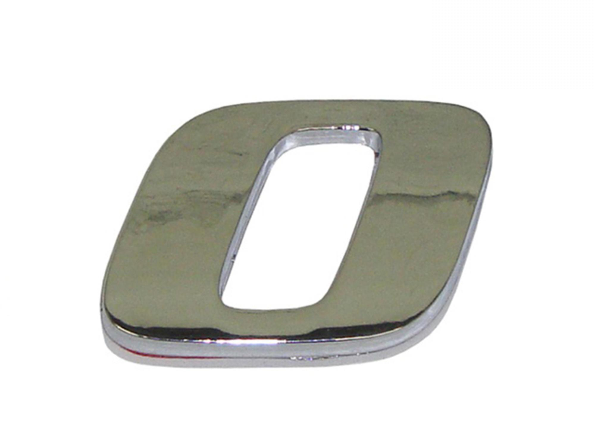 EMBLEMA NUMERO 0 CROMADO - 9438172014