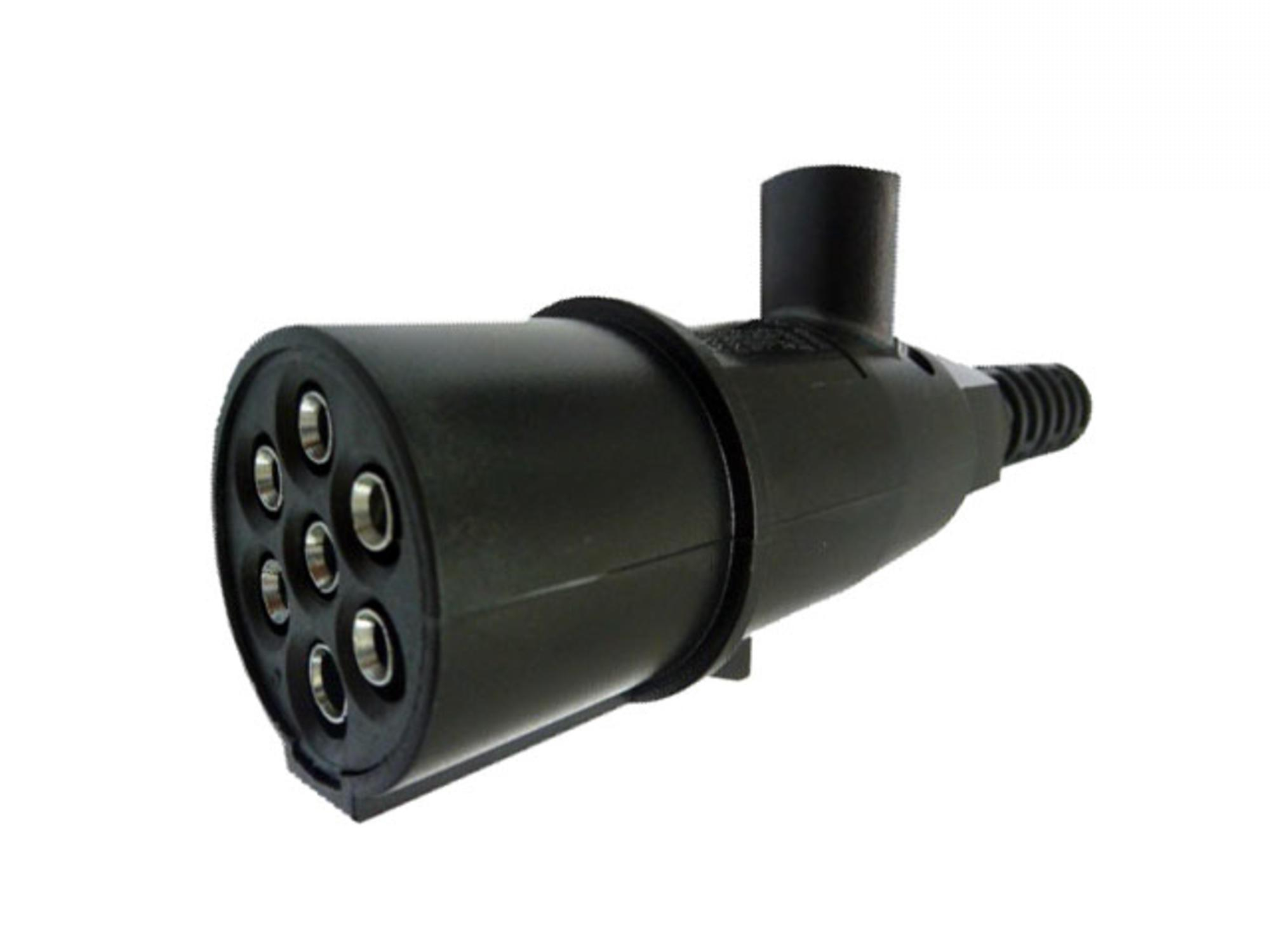 TOMADA 7 PINOS MACHO S/ TAMPINHA - 1403837