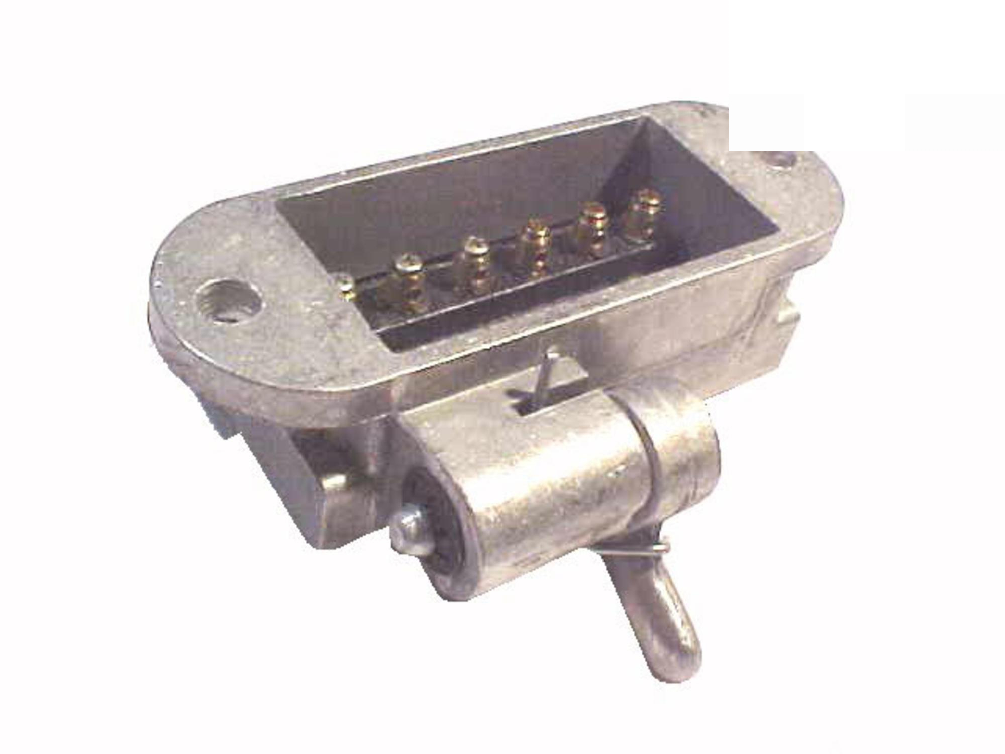 TOMADA FEMEA 6 POLOS 24V ALUMINIO CONEX. - 3505457126