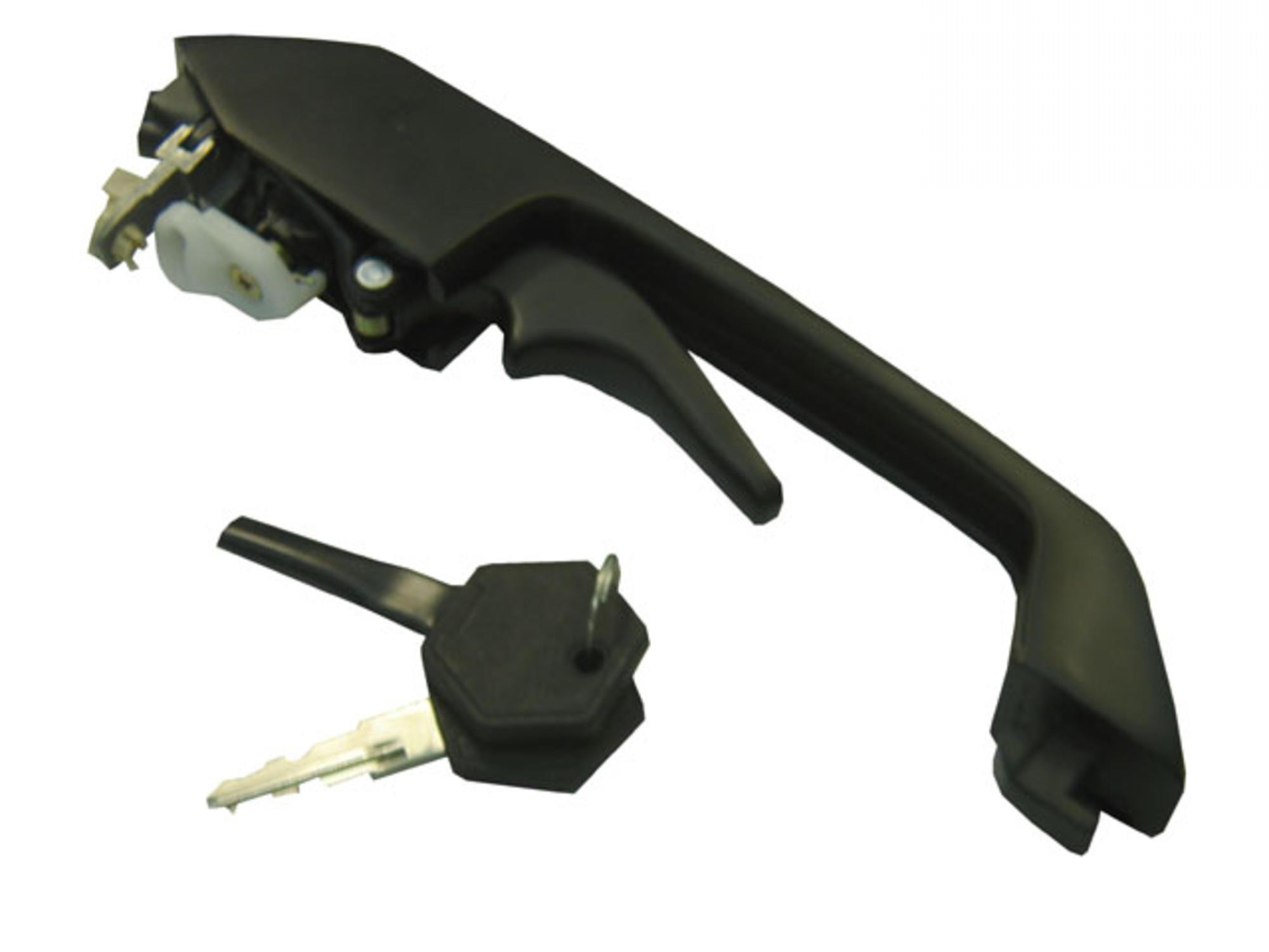 MACANETA EXT.PORTA C/CHAVE DIR.PRETA - 296210