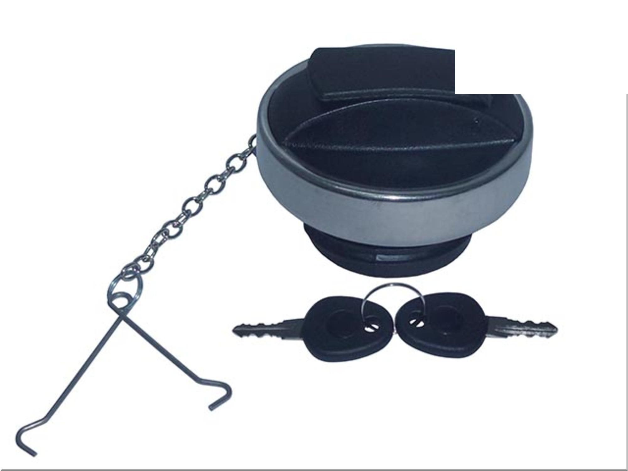 TAMPA TANQUE COMB.C/ROSCA/CHAVE DE ACO E - 2Z0201551