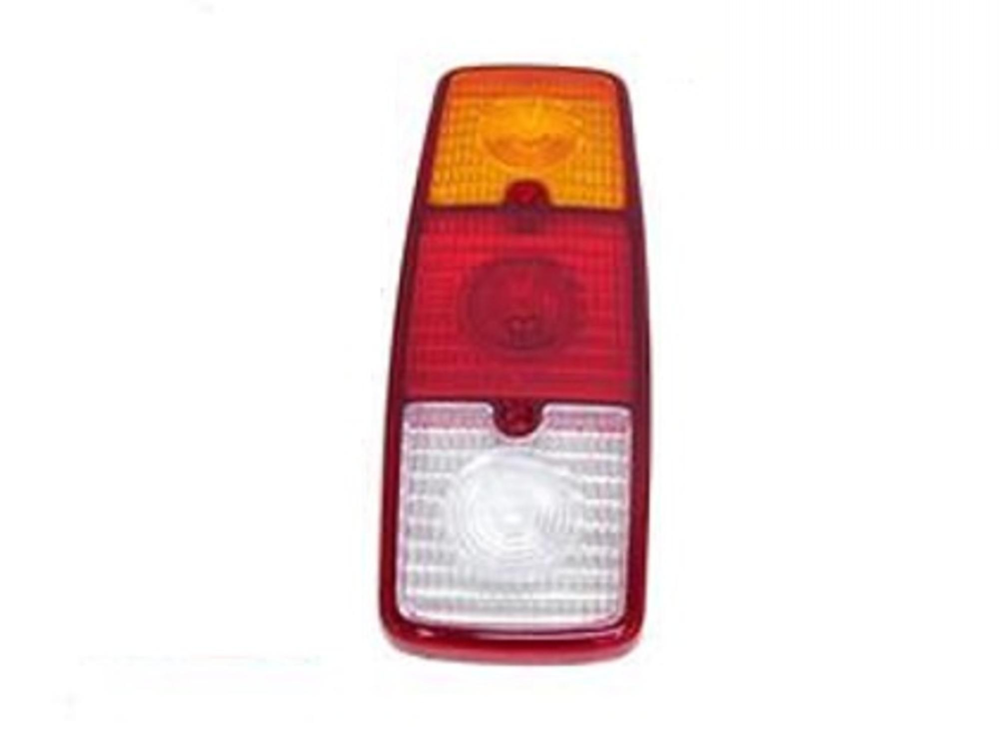 LENTE LANTERNA TRAS.RETANG.TRICOLOR - 85440091