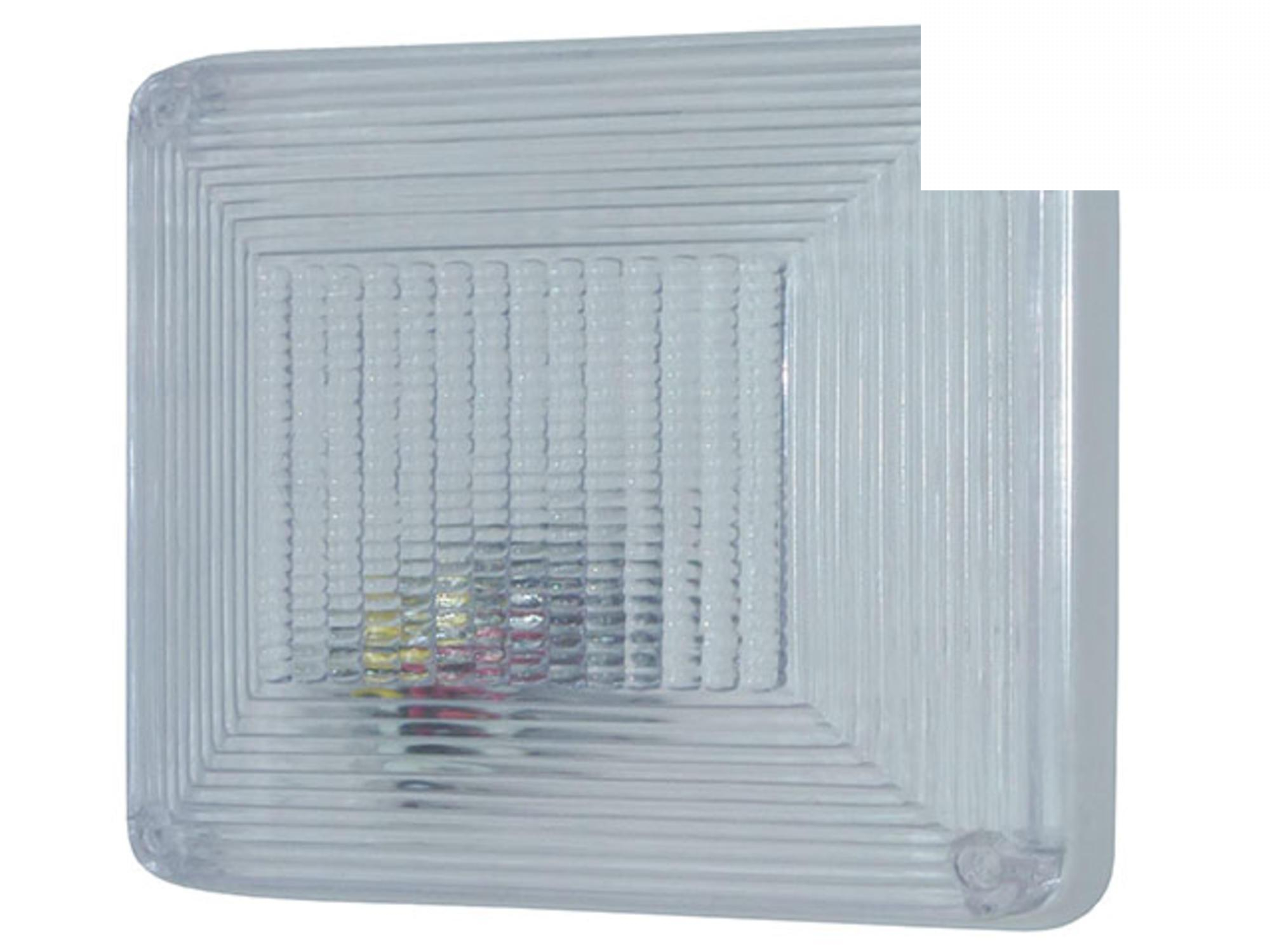 LANTERNA TETO PLAFONIER QUADRADA CRISTAL - 45184 RC332