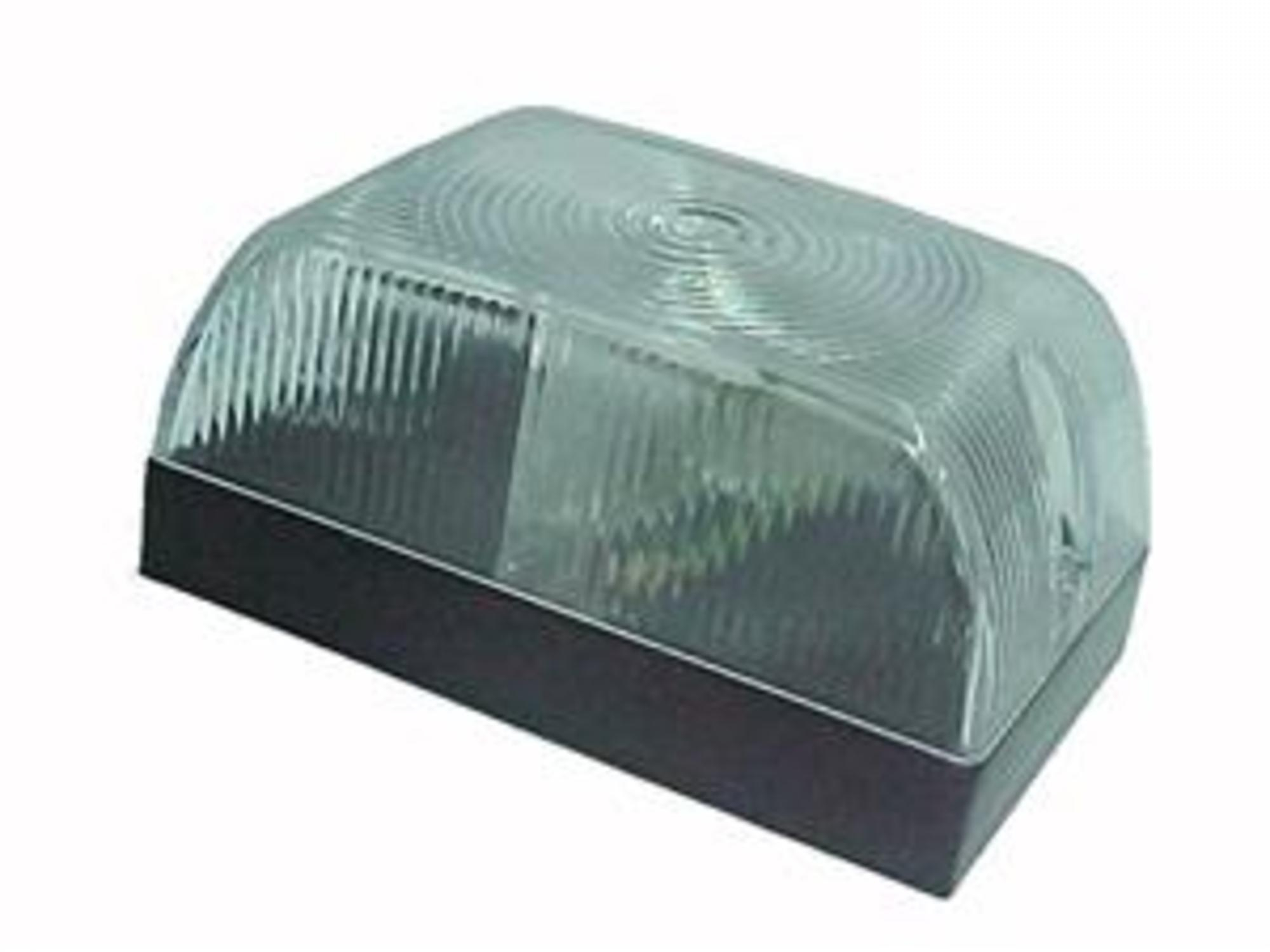 LANTERNA LAT.RETANG.C/LENTE ARREDON.CRIS - 45186