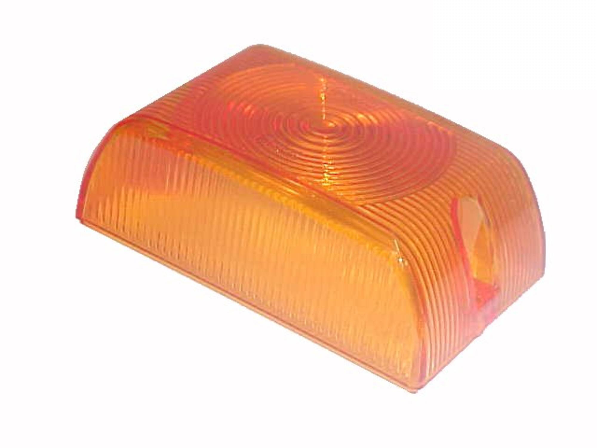 LENTE LANTERNA LATERAL AMARELA - 45198