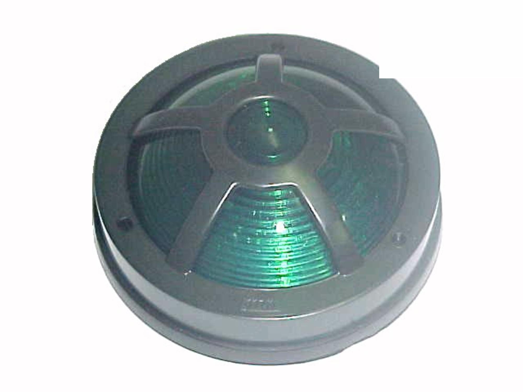 LANTERNA LAT. C/ SOQ. (ARO PRETO) VERDE - 45221