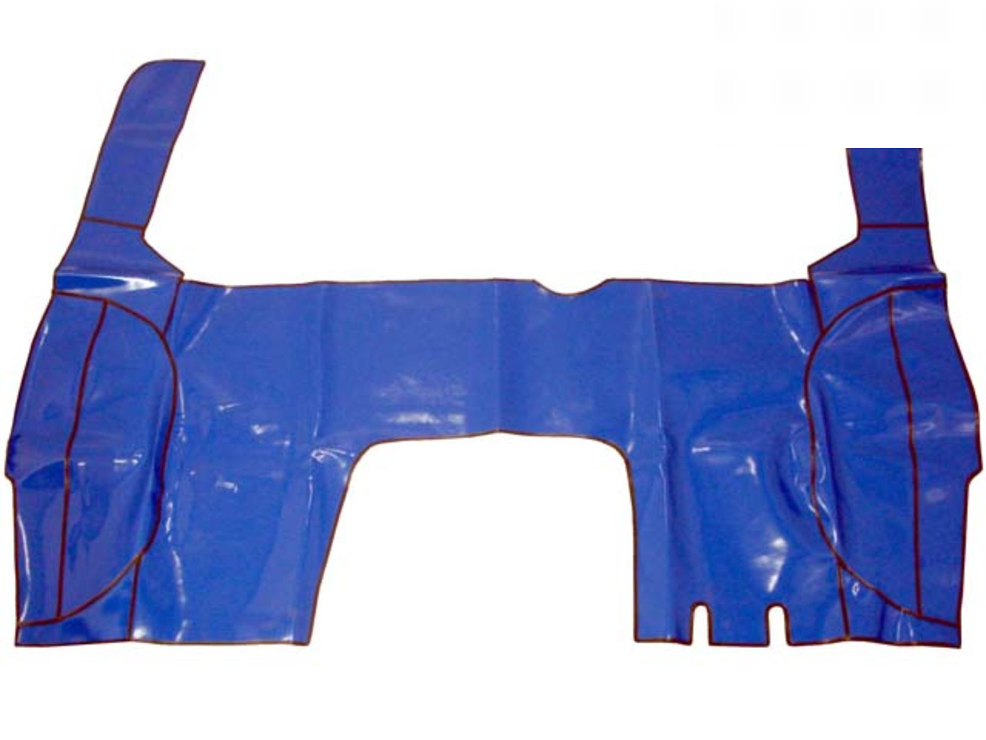 TAPETE (VERNIZ) AZUL - 3446848989