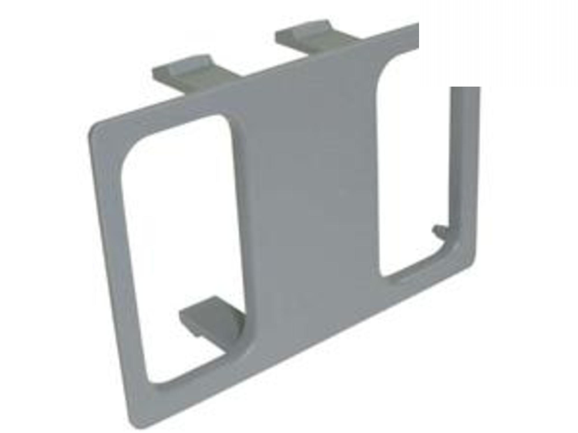 TAMPA PLASTICA DO PAINEL CINZA - 6886897639