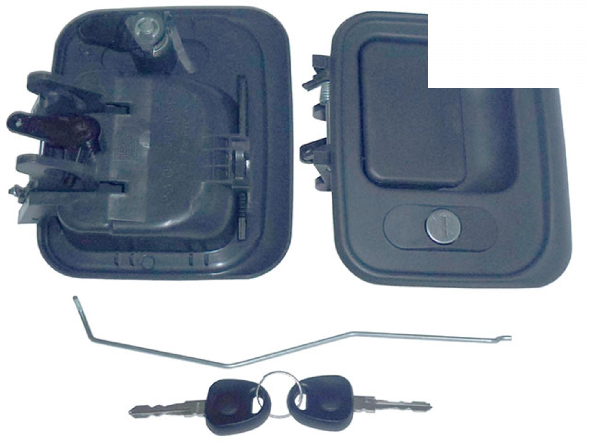 MACANETA EXT.PORTA ESQ.C/CHAVE(PRETA) - 6947607059