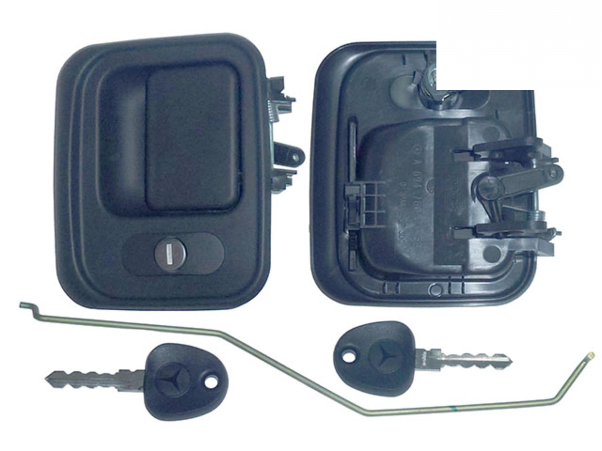 MACANETA EXT.PORTA DIR.C/CHAVE(PRETA) - 6947607159