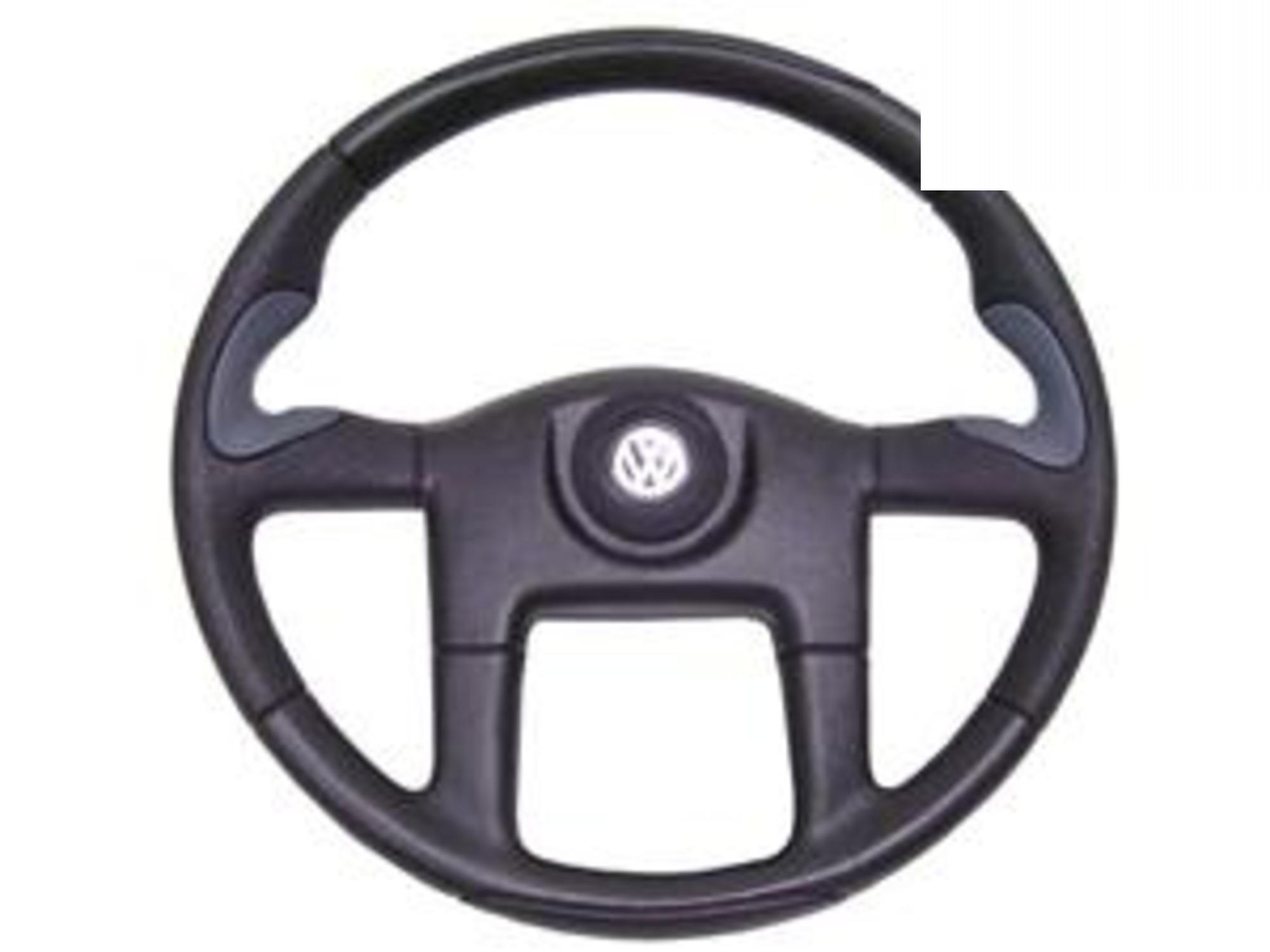 VOLANTE ESPORTIVO(445MM)PRETO/PRATA - 2RD415651B