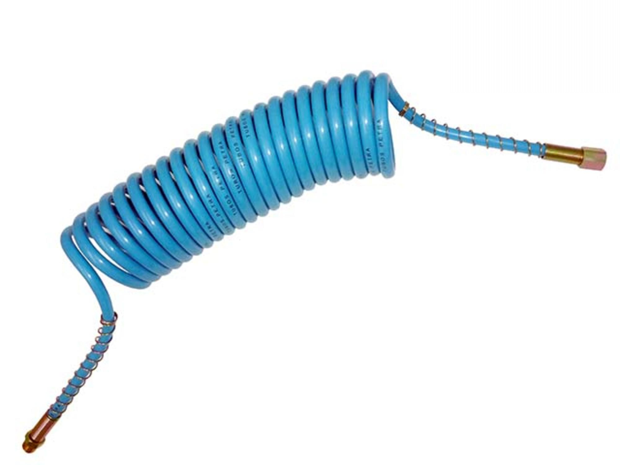 MANGUEIRA ESPIRAL 6500MM AZUL M/F M16X1, - 3504307378