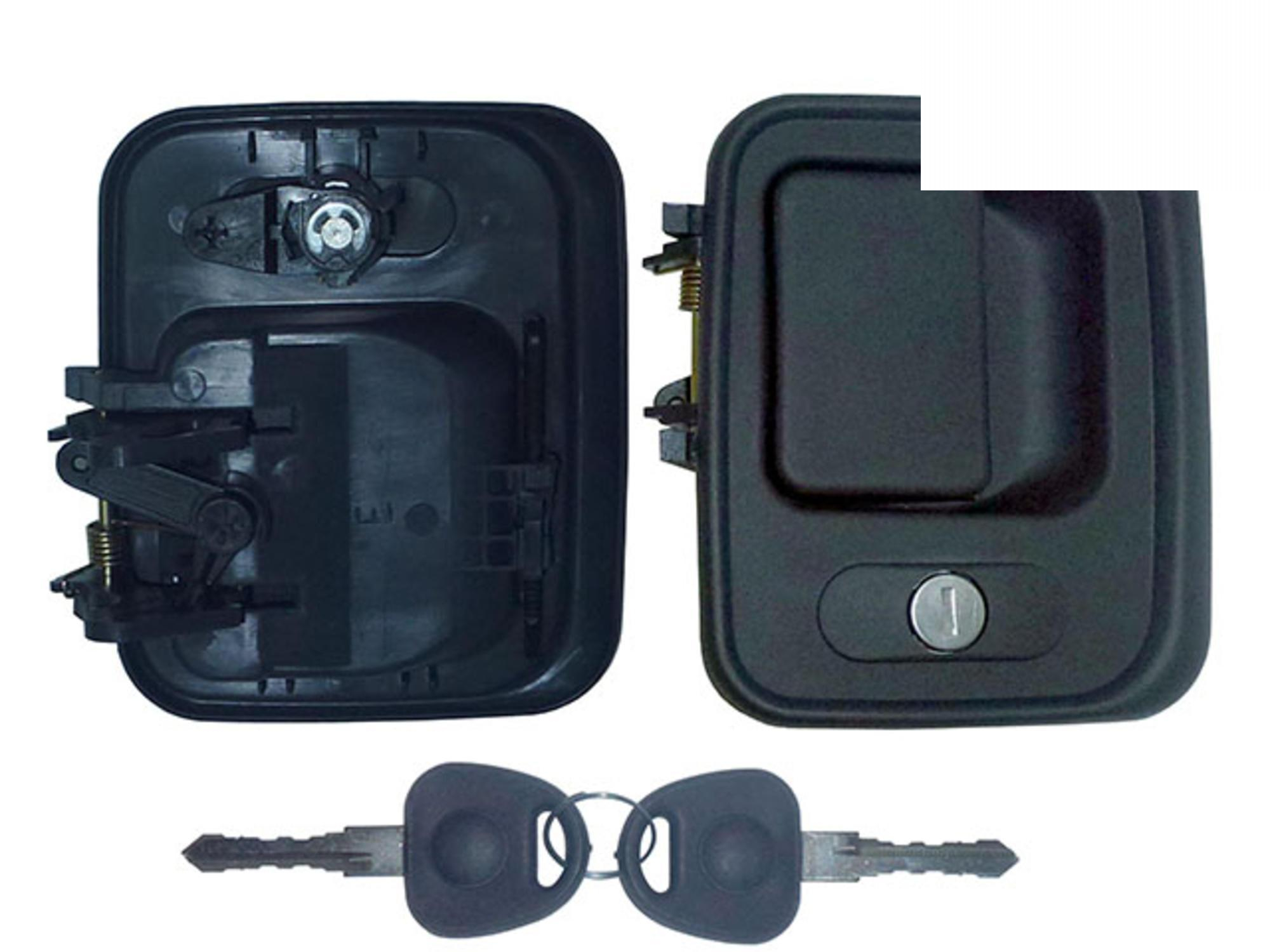 MACANETA EXT.PORTA ESQ.C/CHAVE CINZA - 6947607059