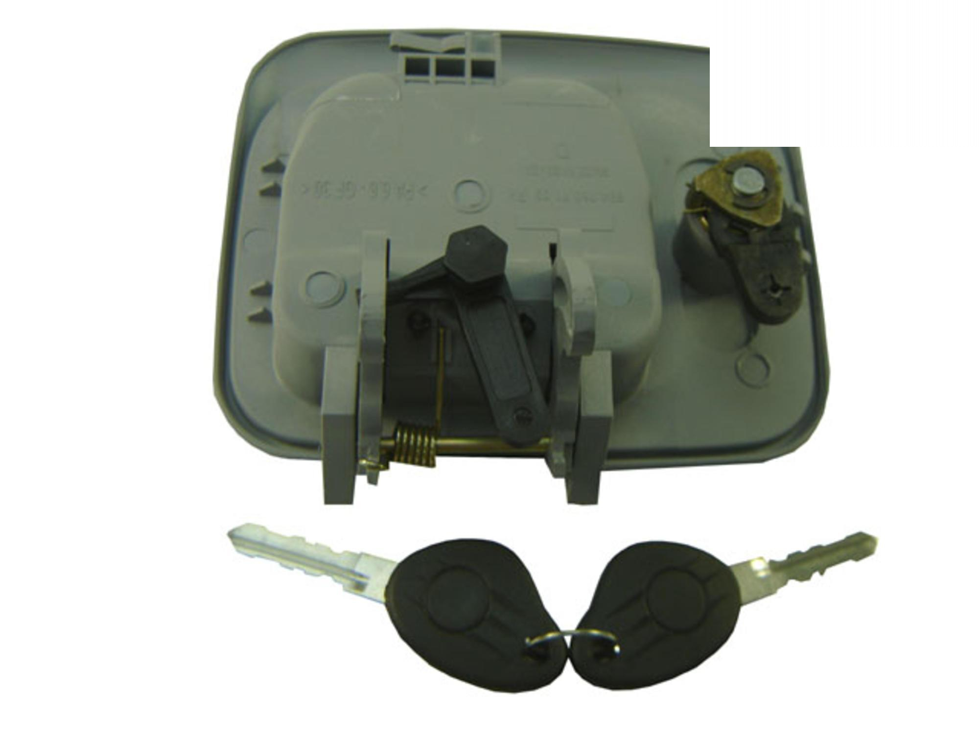 MACANETA EXT.PORTA DIR.C/CHAVE CINZA - 6947607159