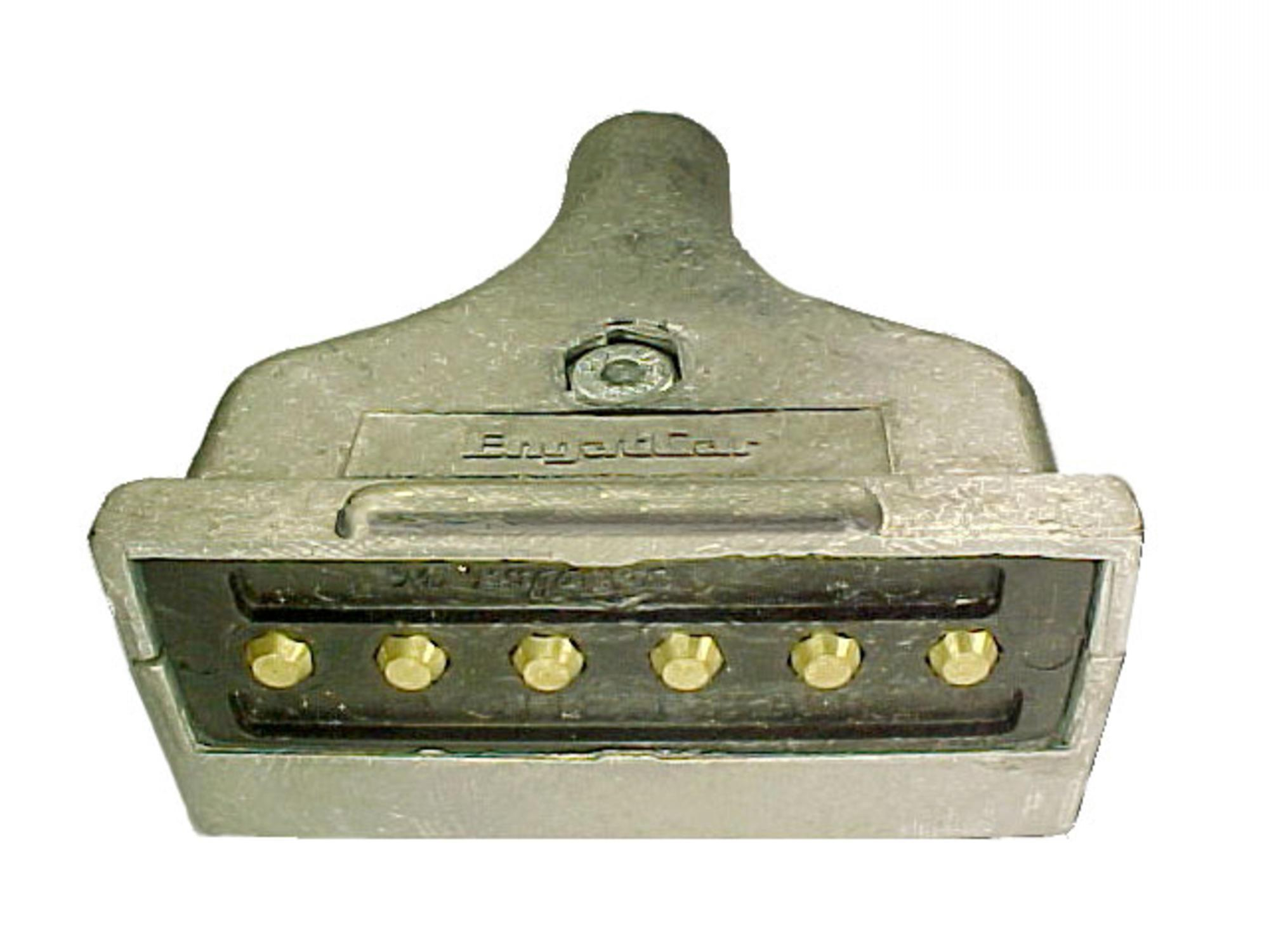 TOMADA ELETRICA MACHO 6 POLOS ALUMINIO 2 - 45097