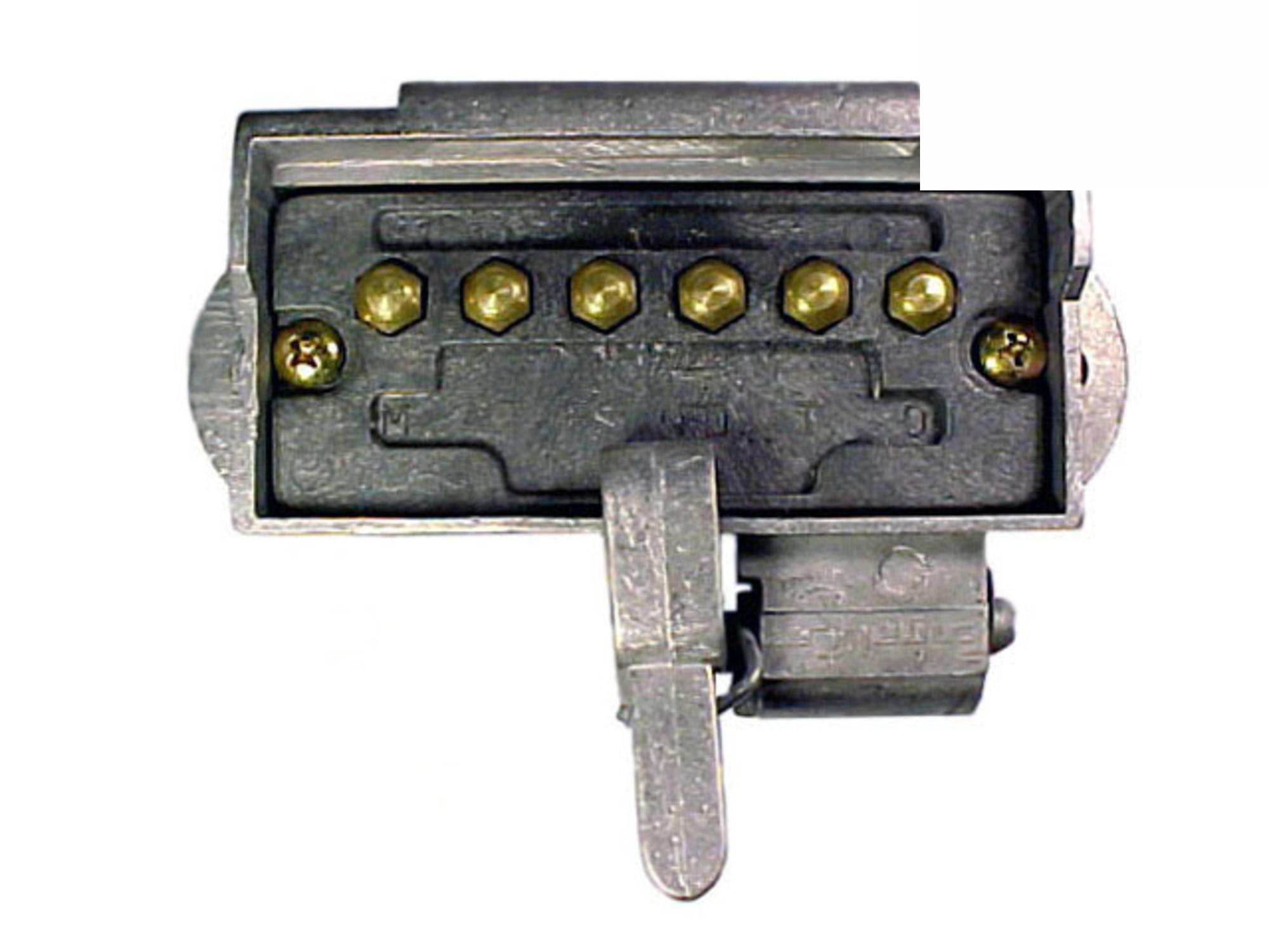 TOMADA ELETRICA FEMEA 6 POLOS ALUMINIO 2 - 45087