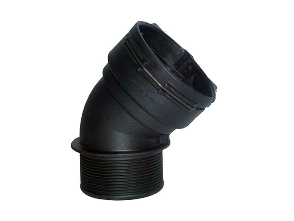 COTOVELO PLASTICO COM TRAVA ORING  - 9405000175