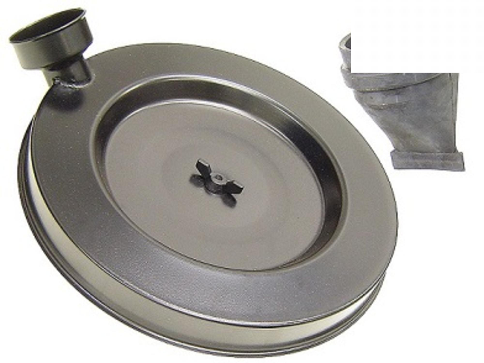 TAMPA FILTRO AR CHAPA MANN C/BORRACHA 34 - 10946906