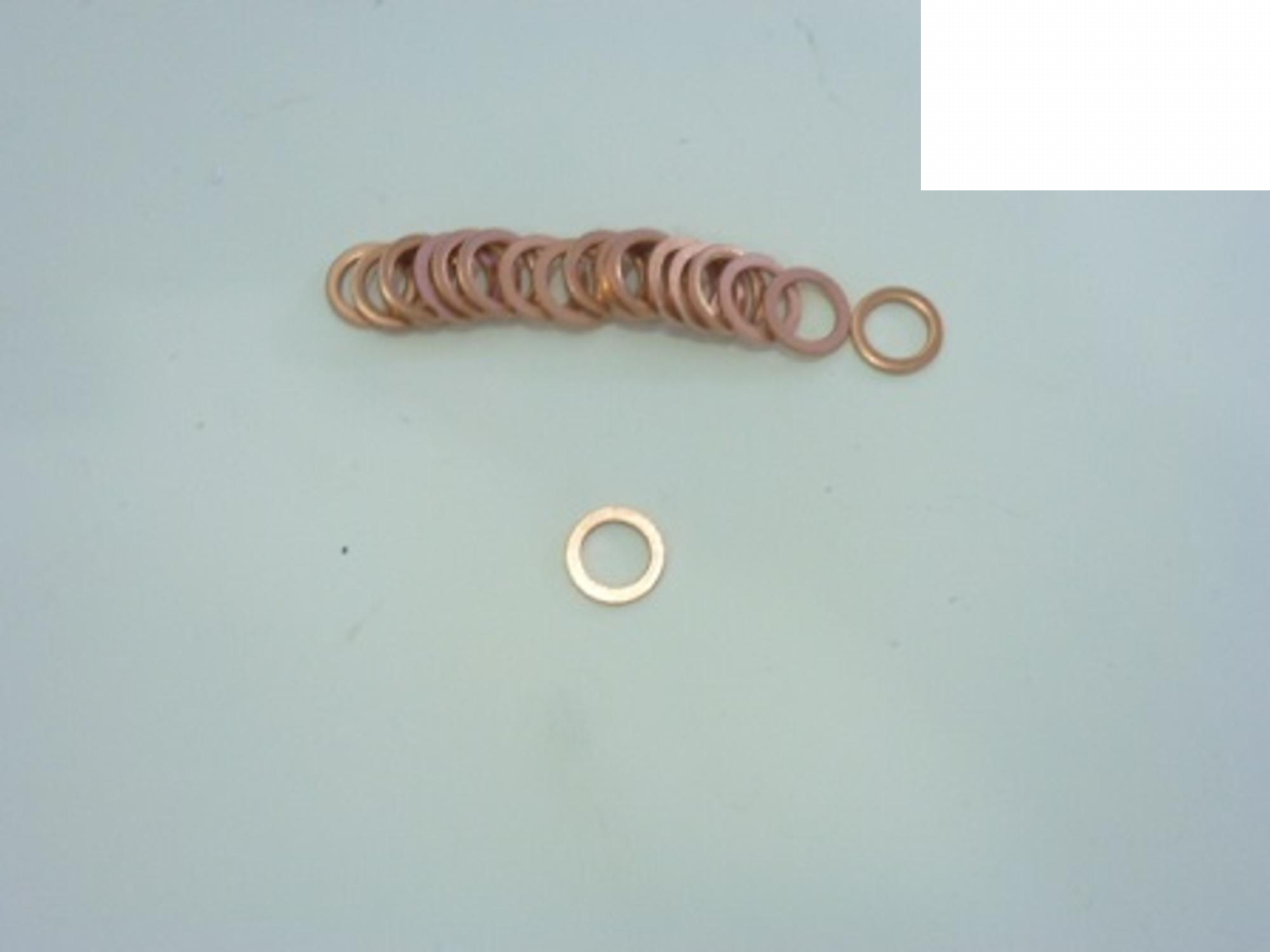 ARRUELA COBRE 10X14 MM PARA SCANIA - 812412