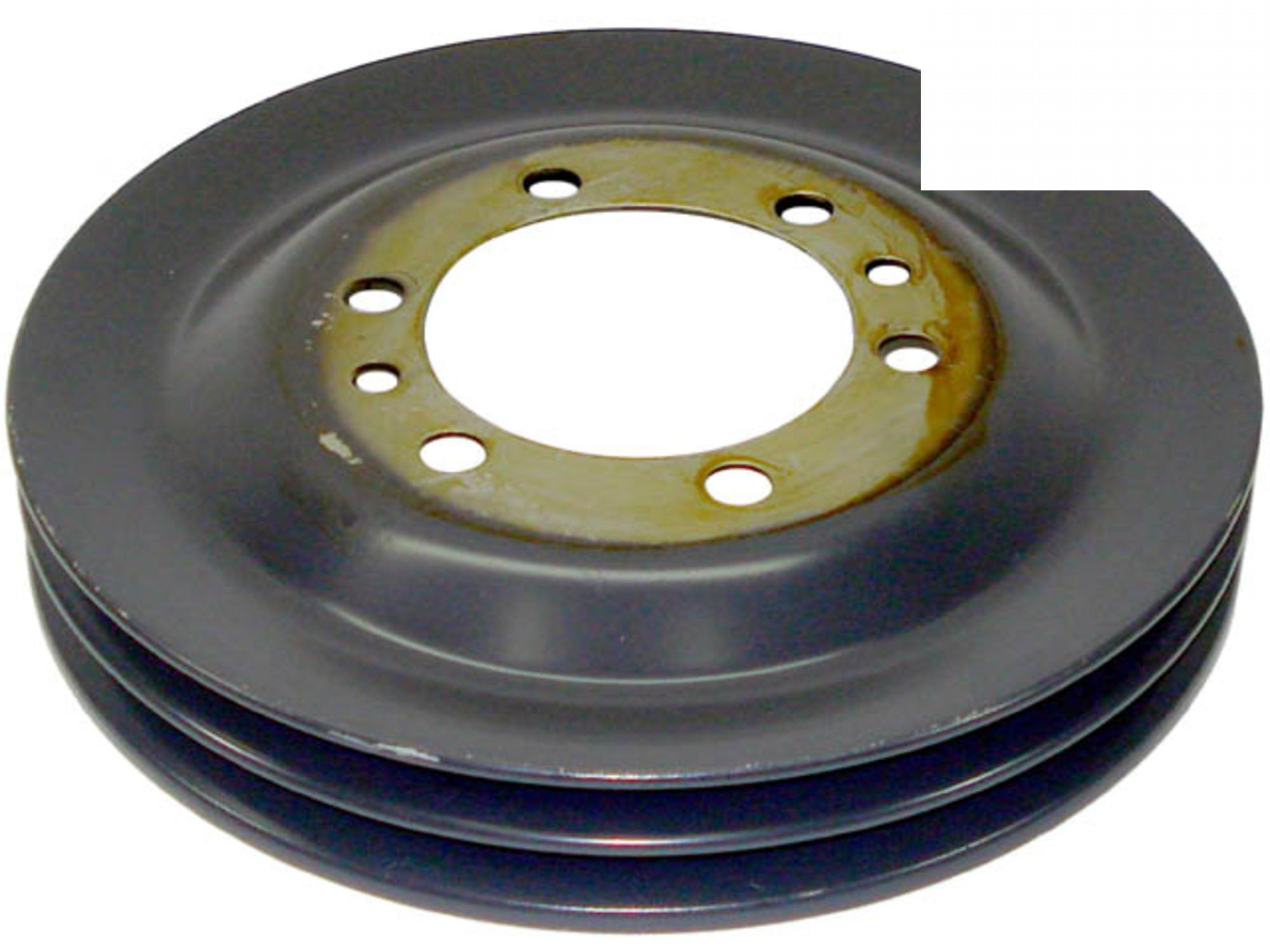 POLIA VIRABREQUIM 2 CANAIS CHAPA PARA SCANIA K113 L111 R112 113 142 143 T112  - 1743663