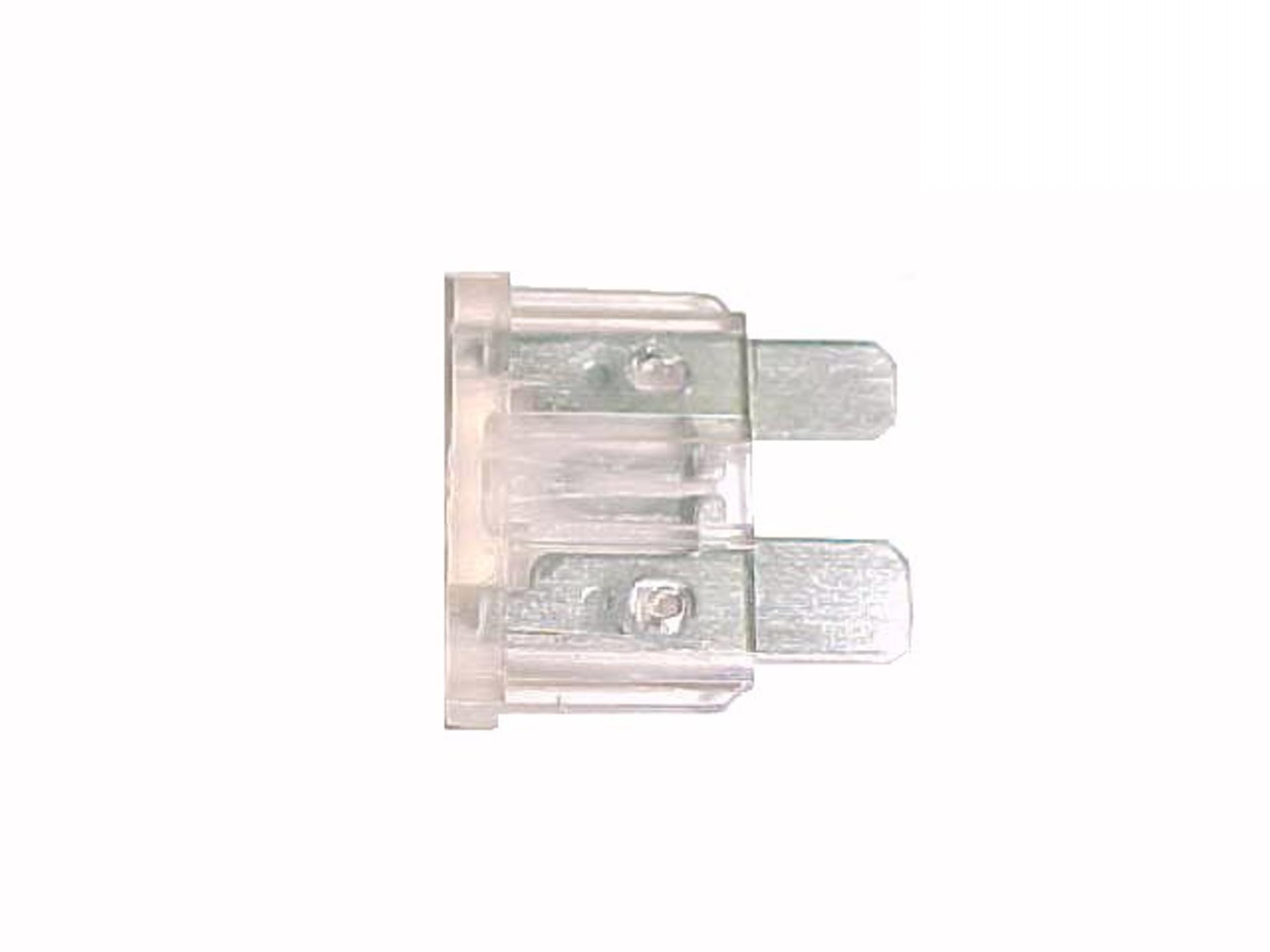 FUSIVEL LAMINA ENGATE 25 AMP (CRISTAL) - 6885457234