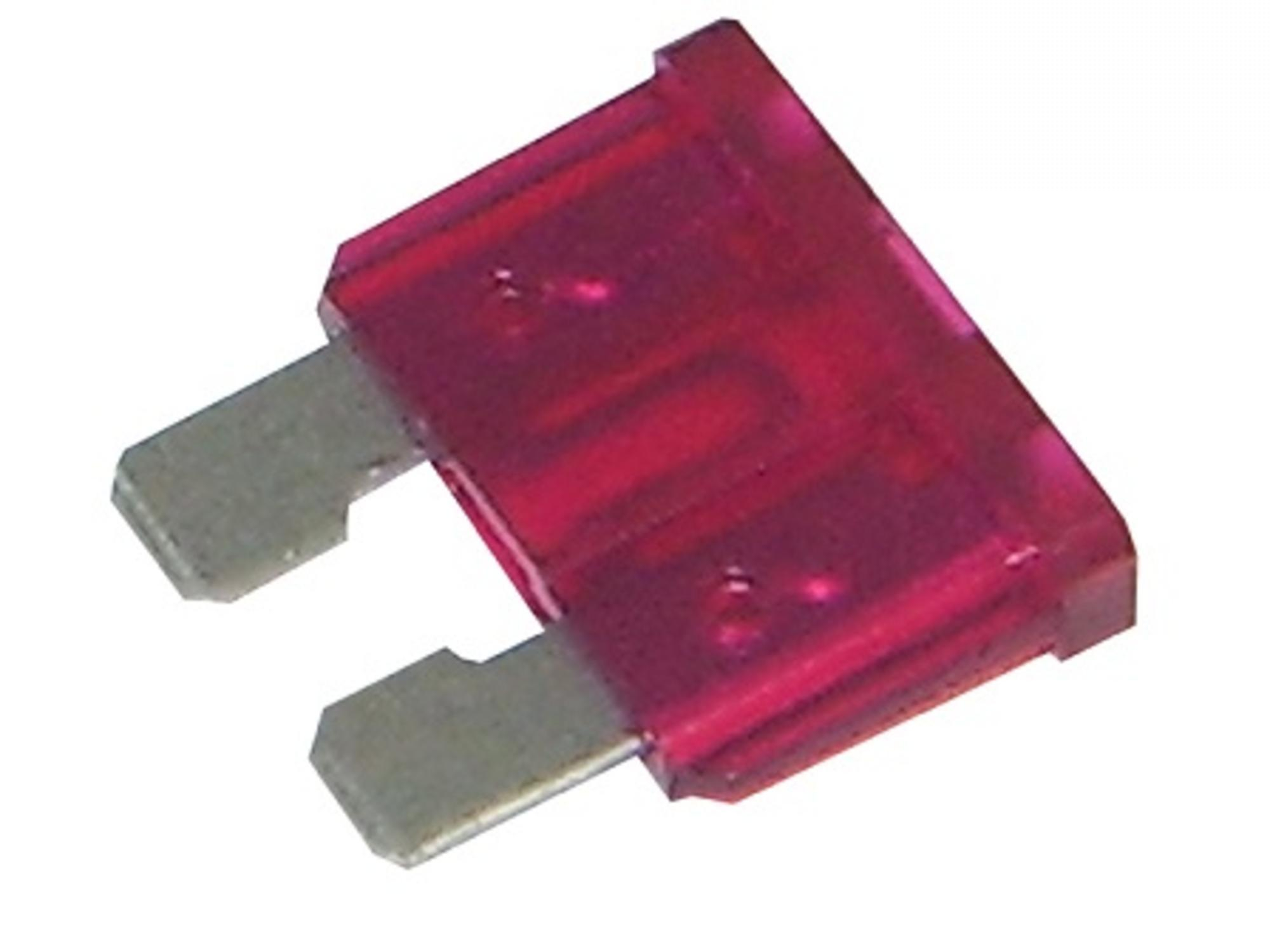 FUSIVEL LAMINA ENGATE 10 AMP.VERMELHO - 6885457534