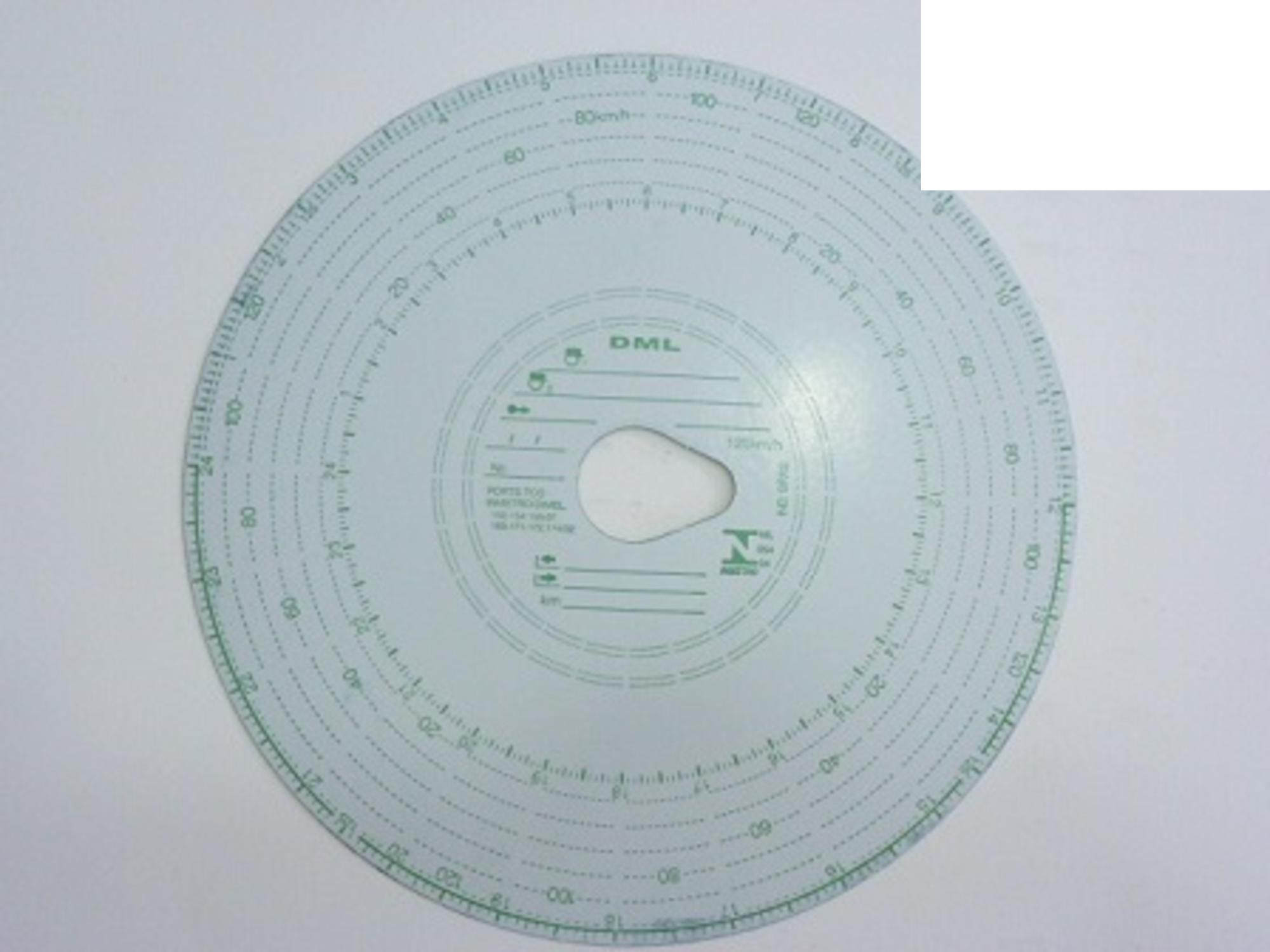 DISCO TACOGRAFO DIARIO CX C/100 DISCOS(1 - 2TJ957040