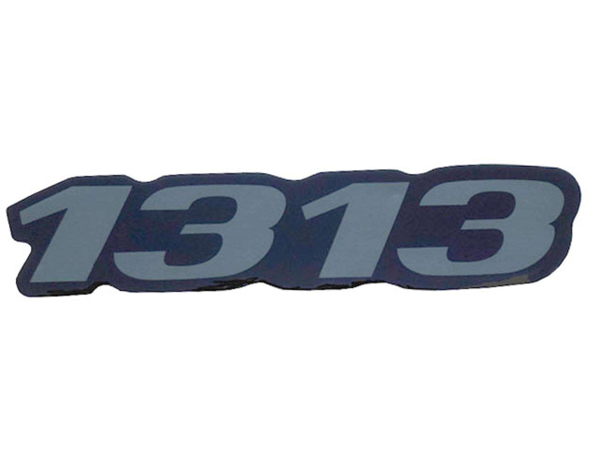 EMBLEMA 1313 (ADESIVO) PAR - 3458178814