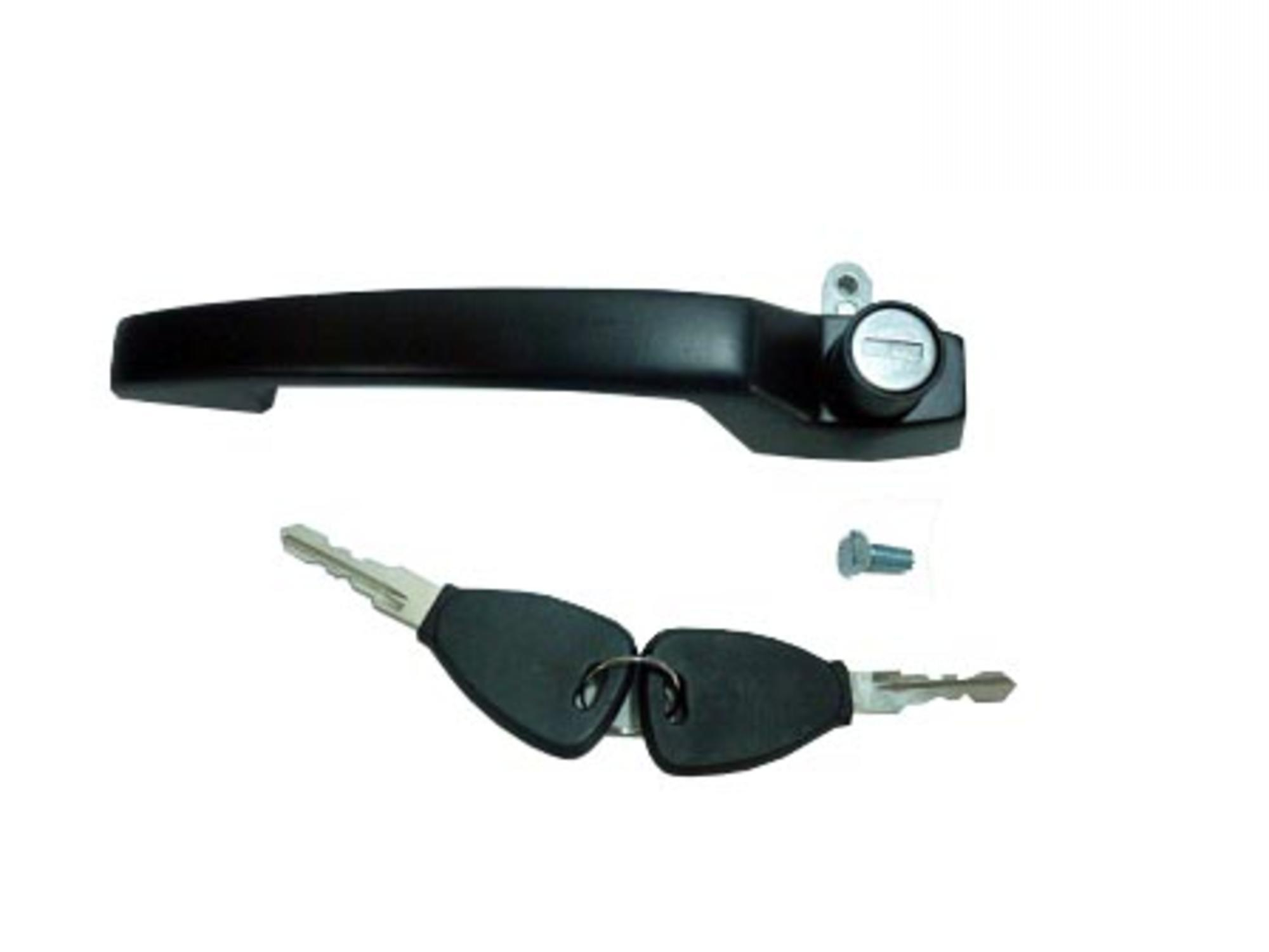 MACANETA EXT.PORTA C/CHAVES PRETA - 3647660001