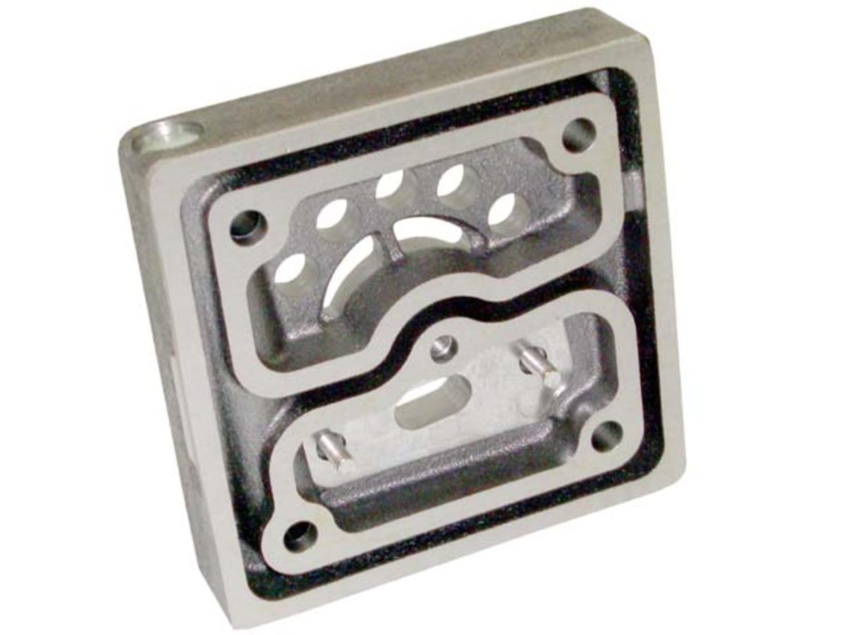 CABECOTE COMPRESSOR AR WABCO 85MM ALUMIN - BF0X2A932AA