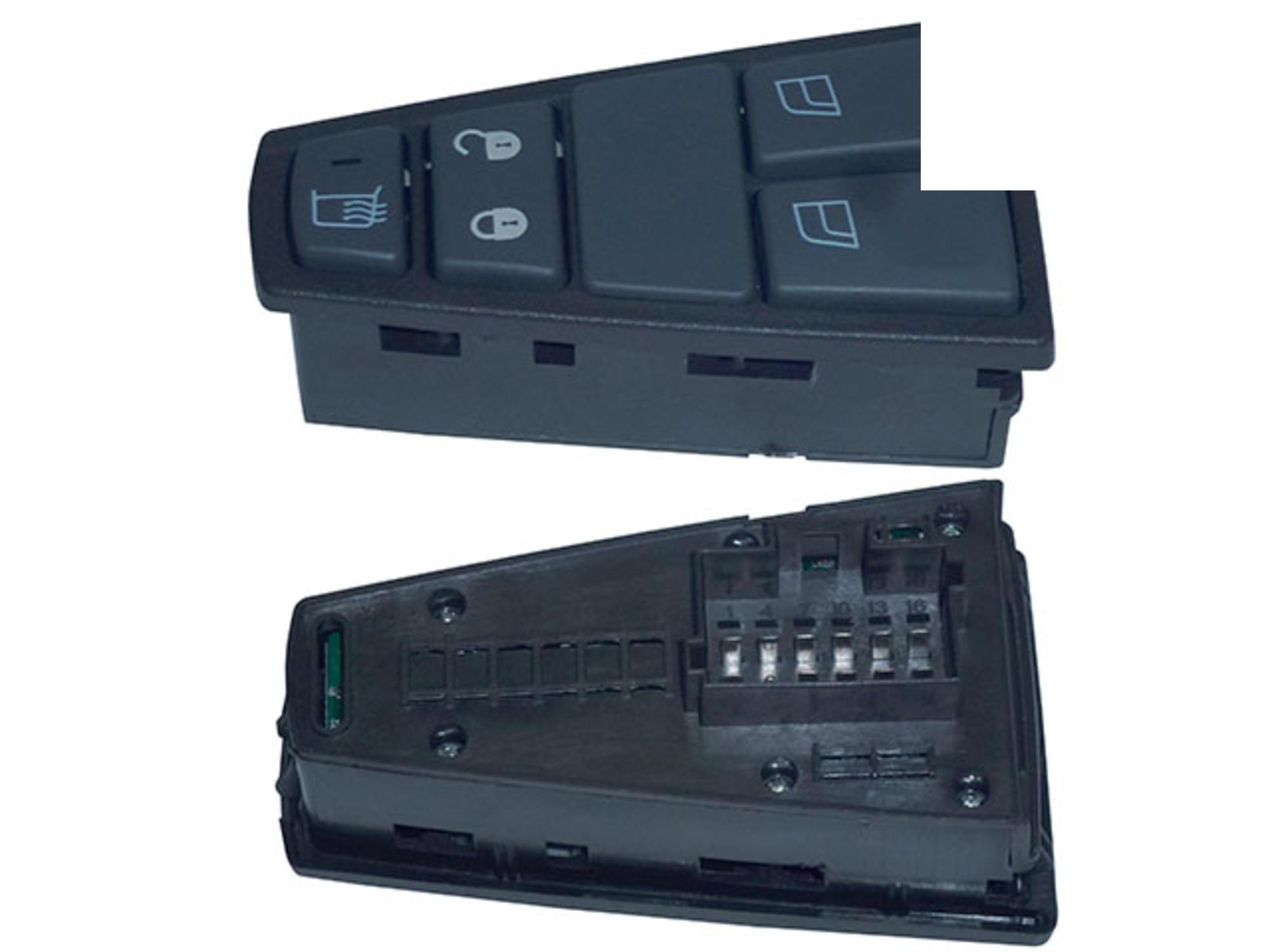 INTERRUP.VIDRO C/DESEMB/TRAVA E 4BOTOES - 20752915