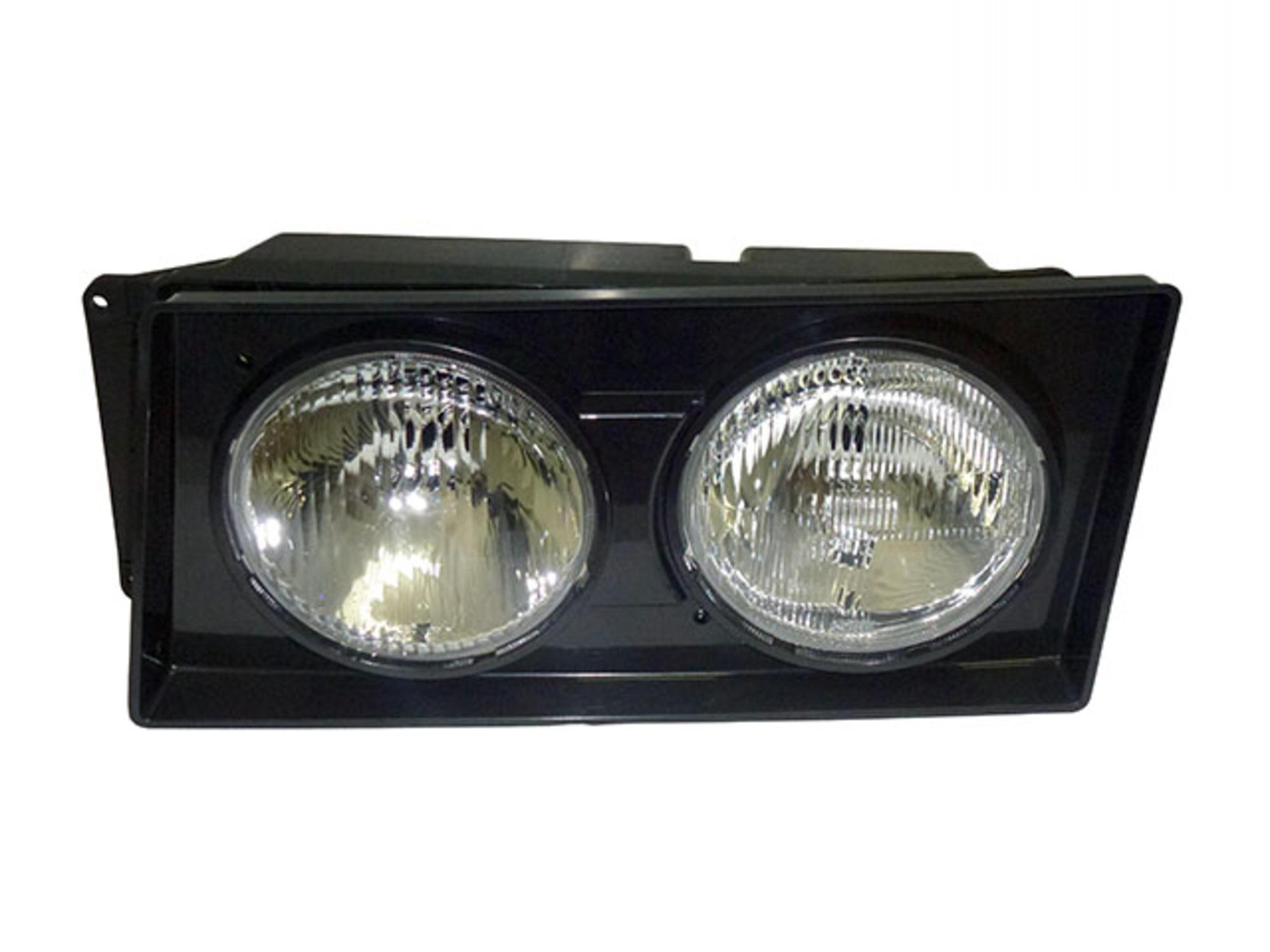 FAROL NINO DUPLO H1 L.E (MOLDURA PRETA) - 2S0941007