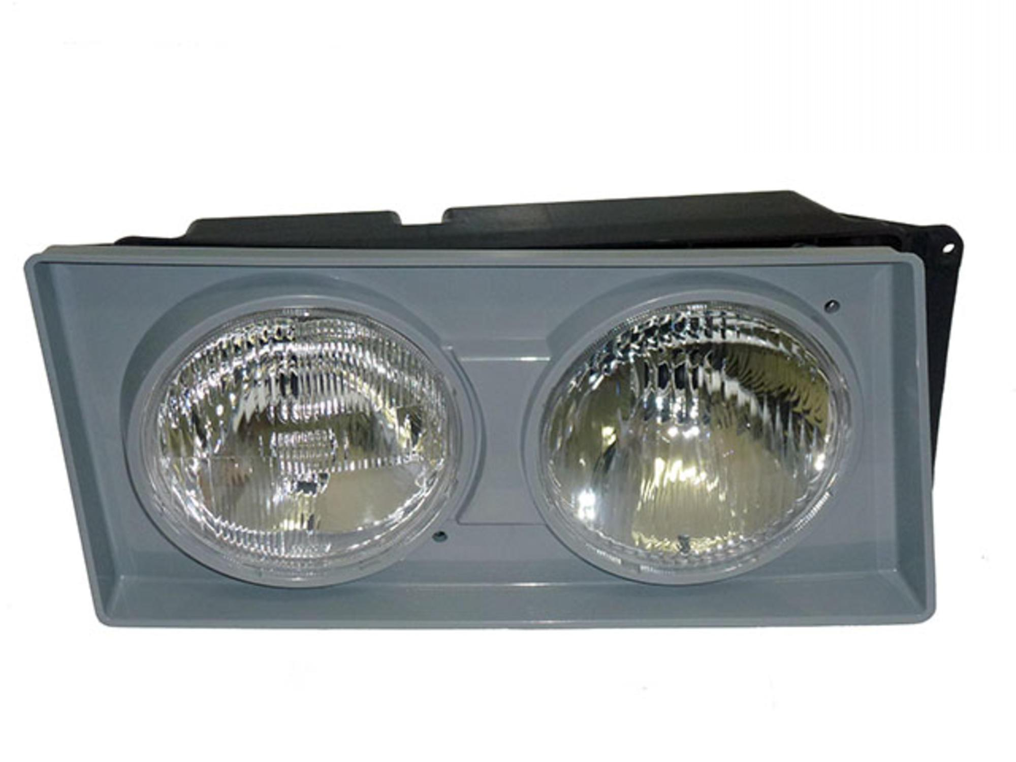 FAROL DUPLO H1 L.D (MOLDURA PRATA) - 2RG941008