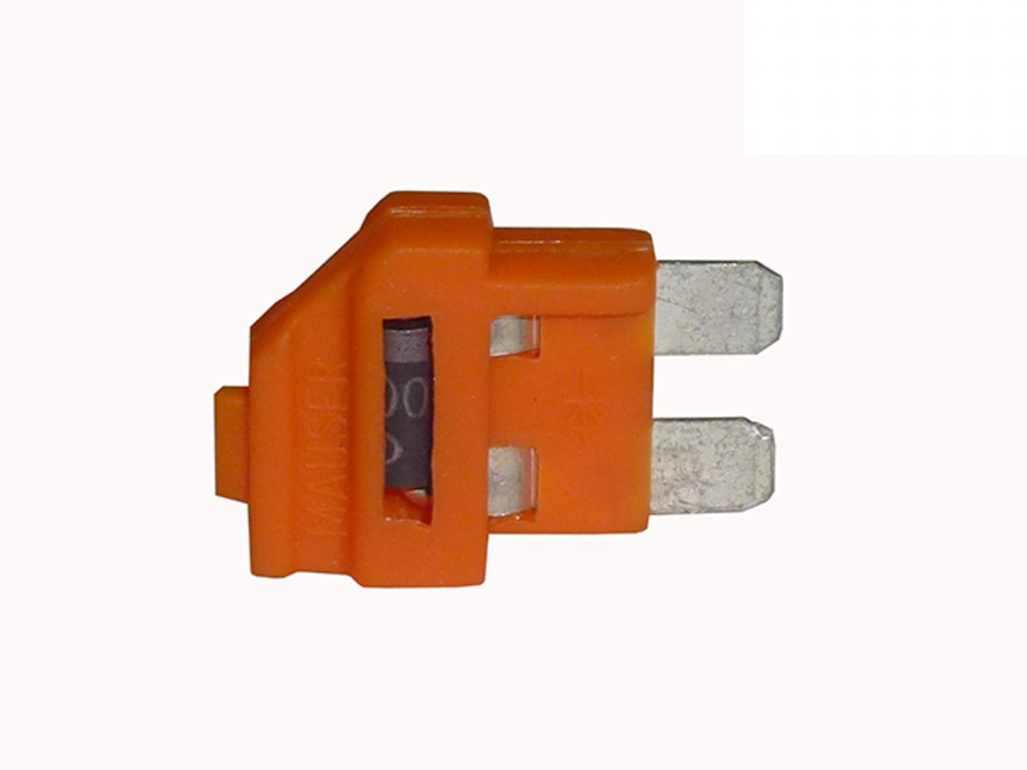 FUSIVEL 4,3A 700/800V LARANJA - 6645487218