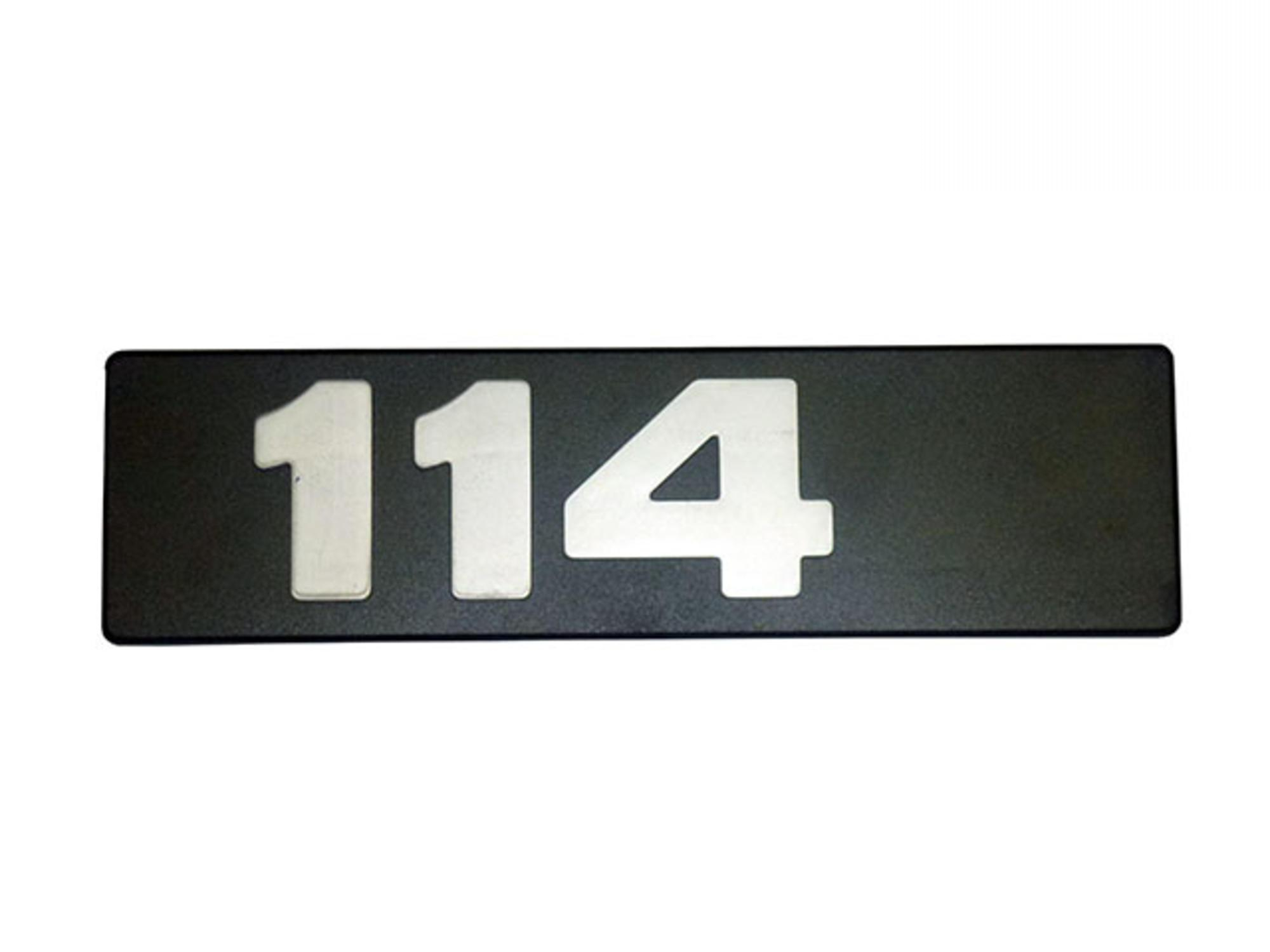 EMBLEMA FRONTAL 114 SEM LETRA G - 1390309