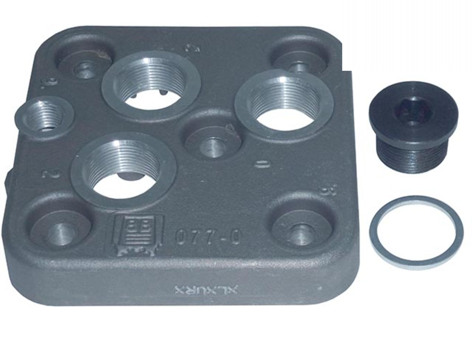 TAMPA CABECOTE COMPRESSOR DE AR ELETRONI - 1312221