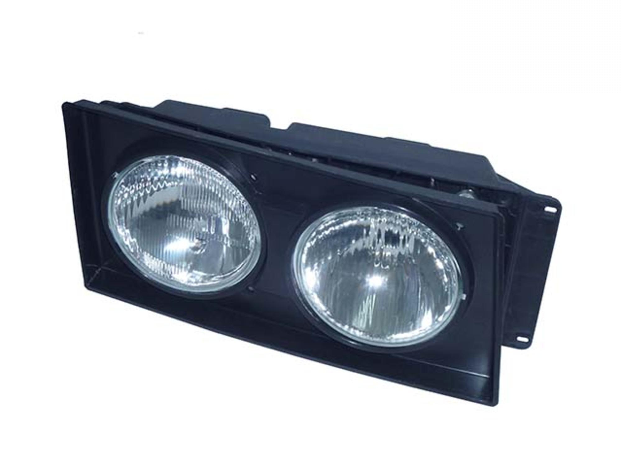 FAROL DUPLO H1 L.D (MOLDURA PRETA) - 2S0941008