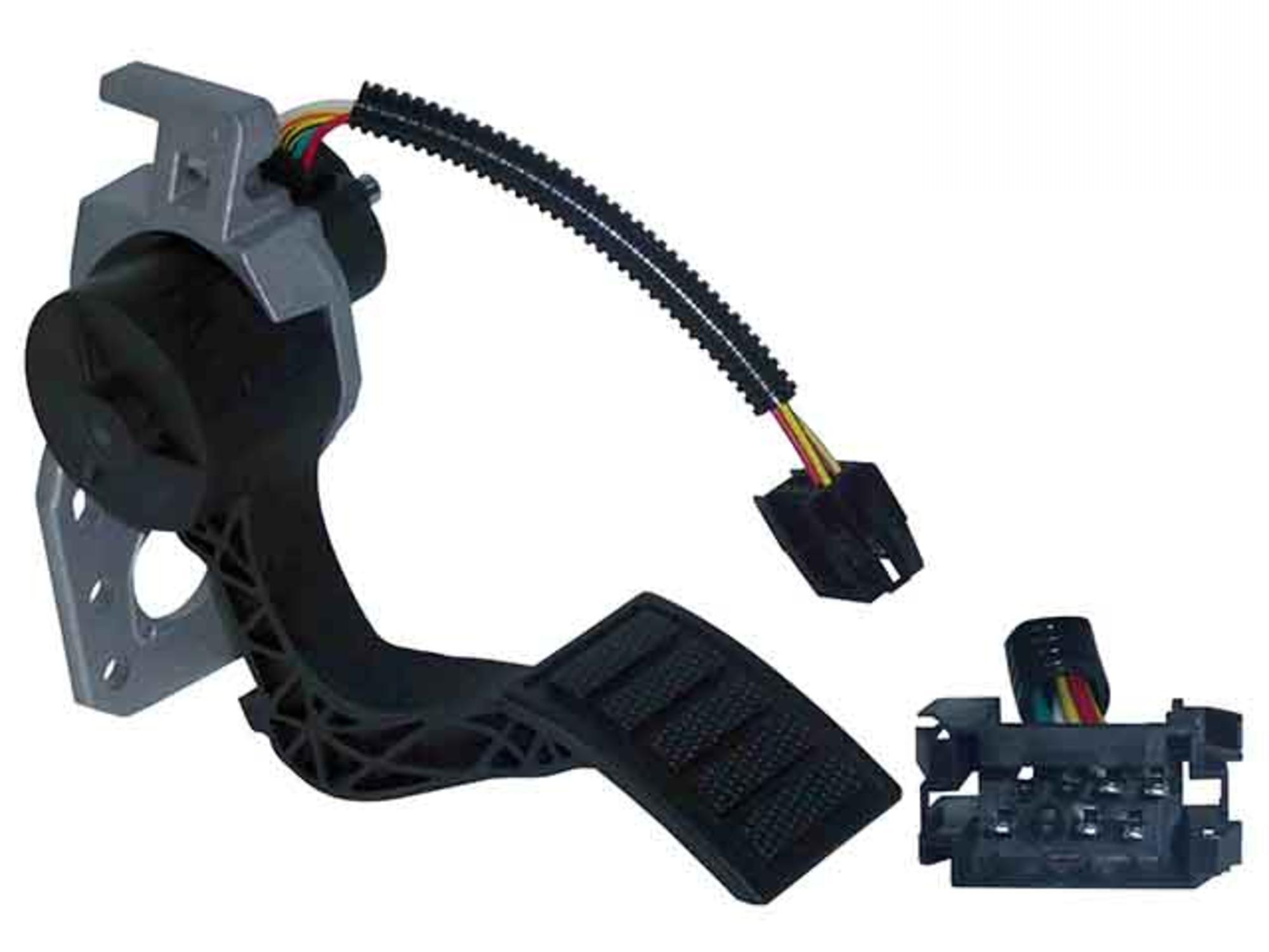 PEDAL ACEL.C/CHICOTE PRETO RETANGULAR 5 - 3175130